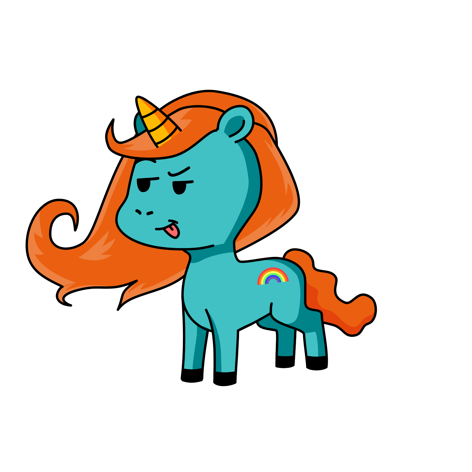 desert storm, the unicorn