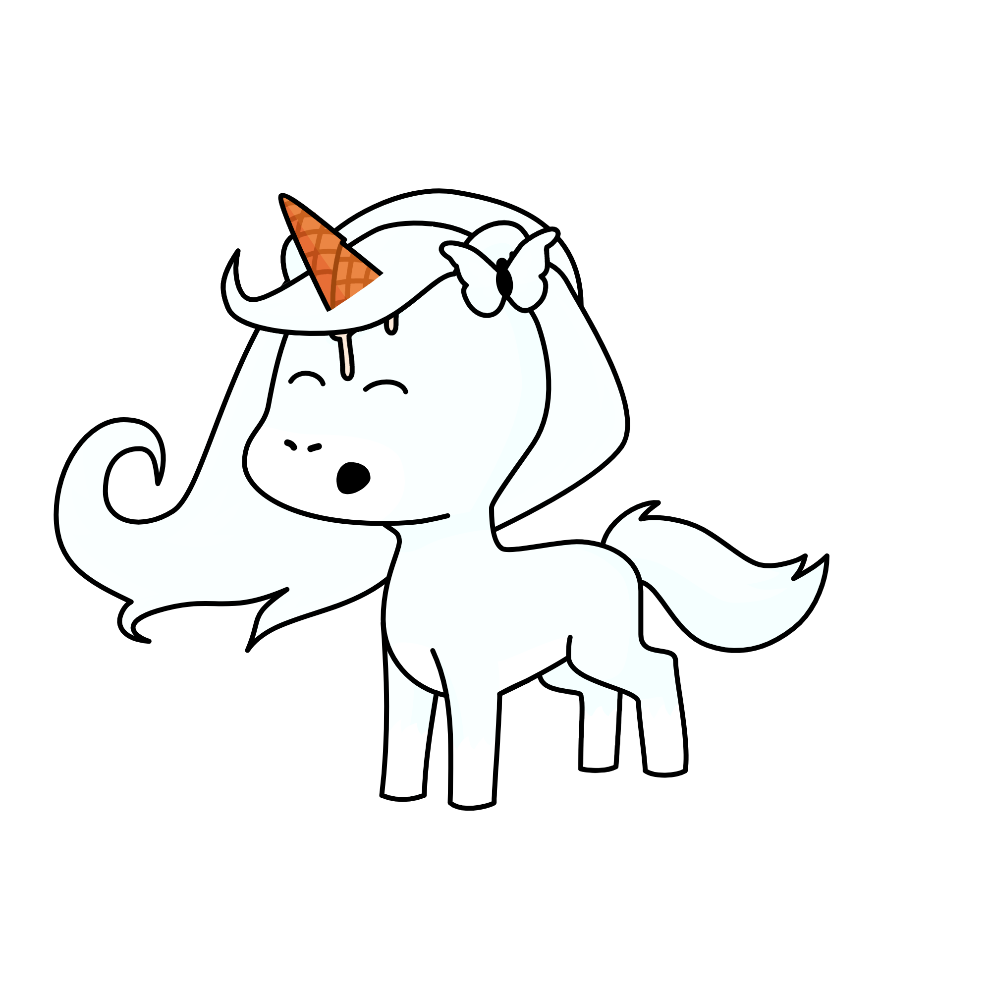helado de crema, the unicorn