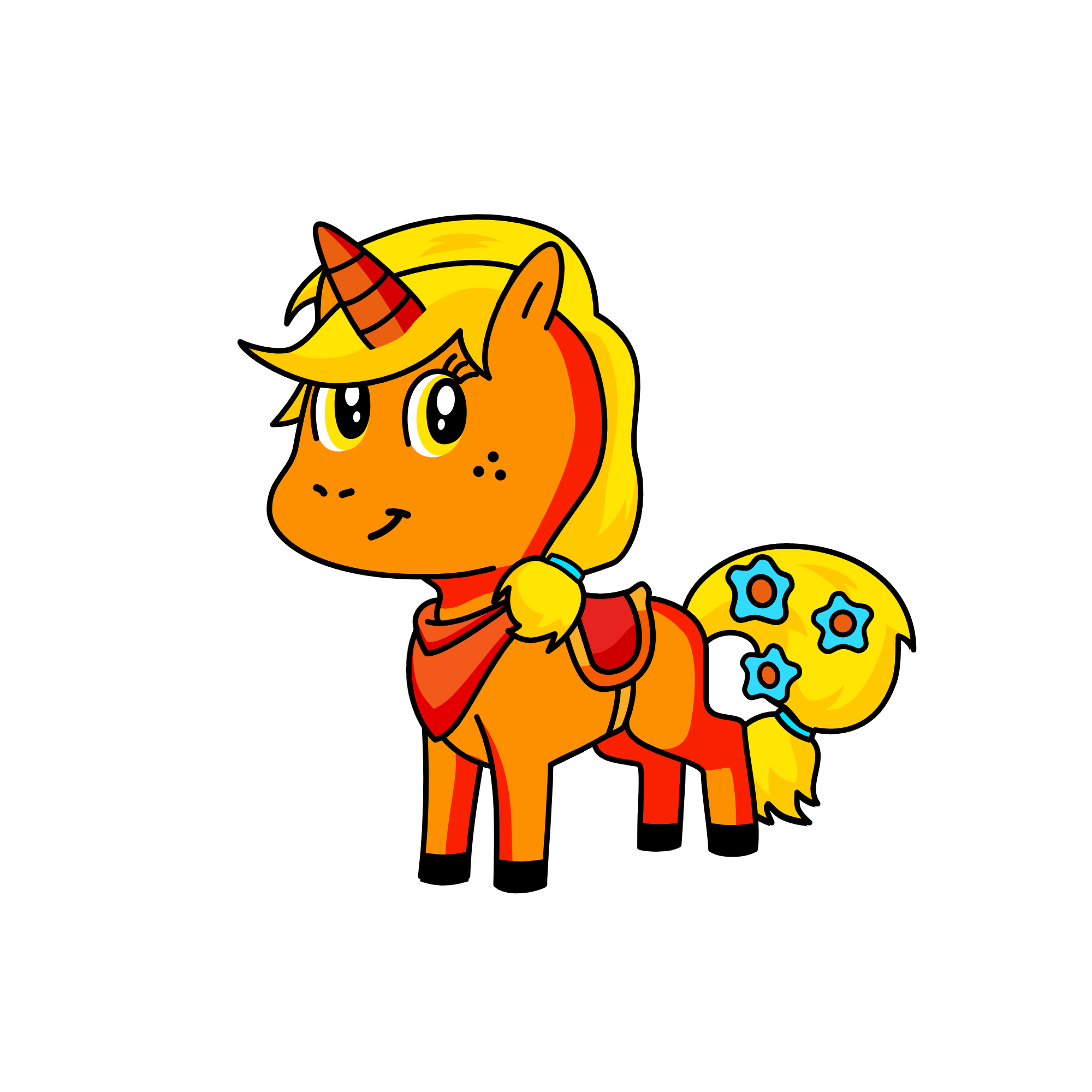 APLEE CORN, the unicorn