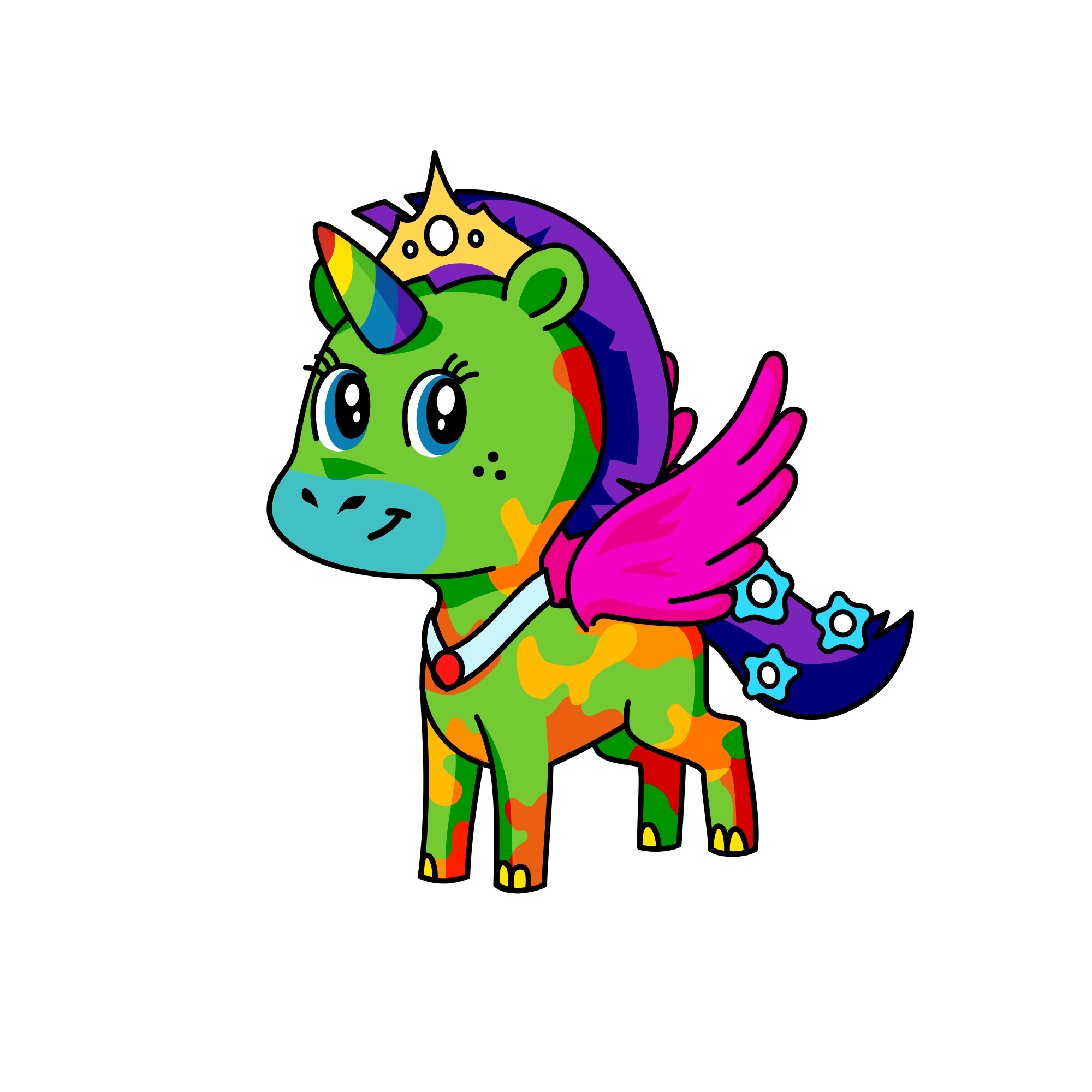 Bhy, the unicorn