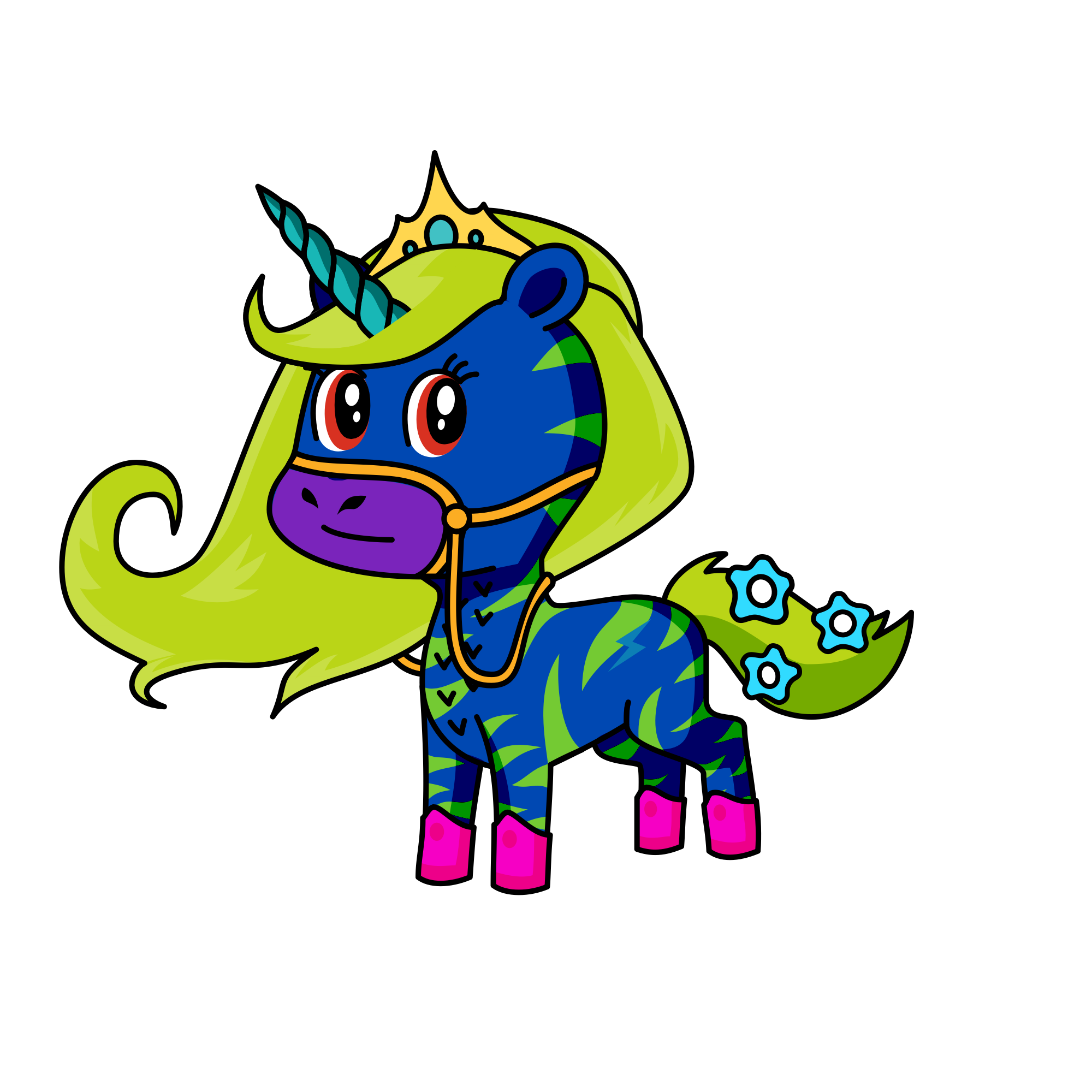 Ber, the unicorn