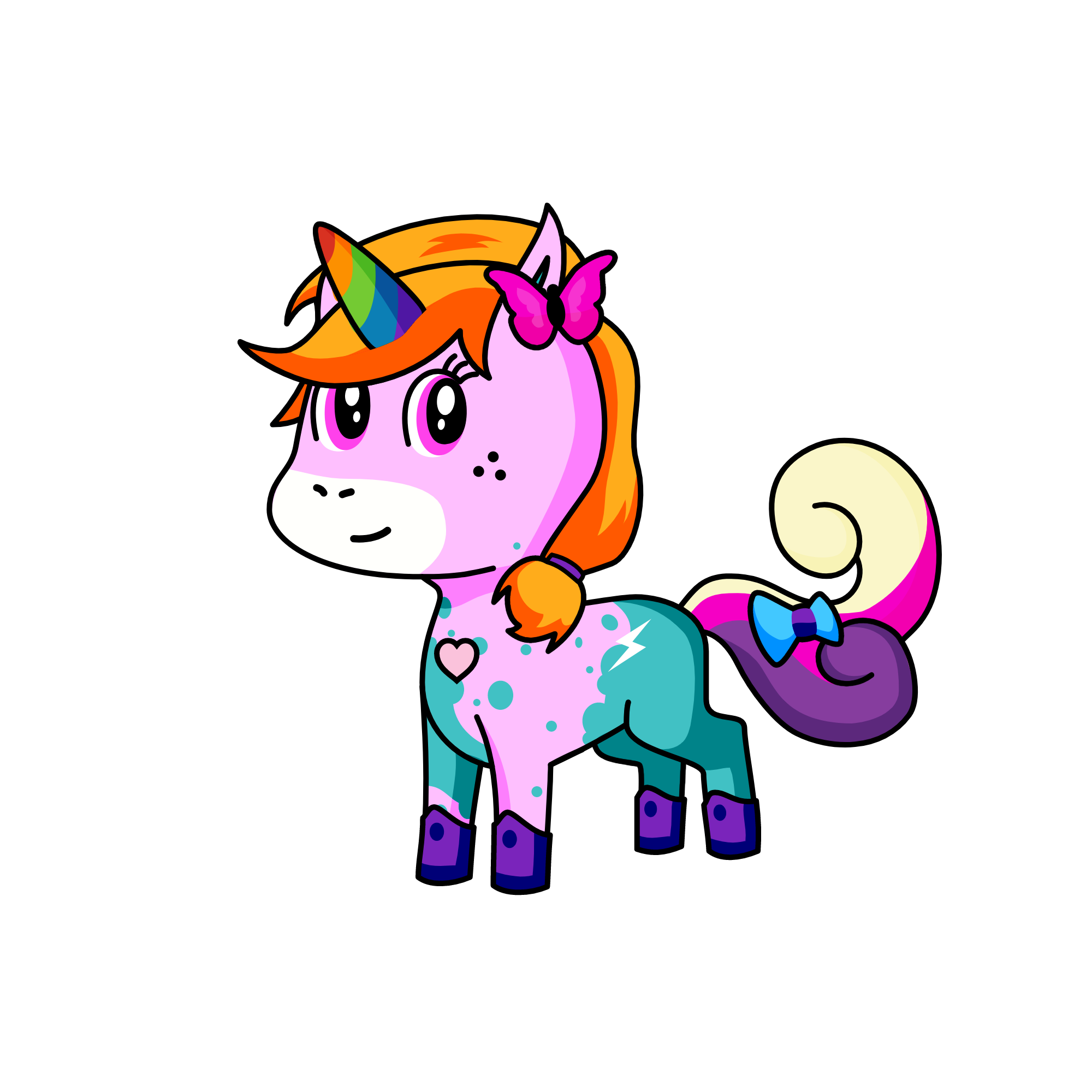 Edga, the unicorn