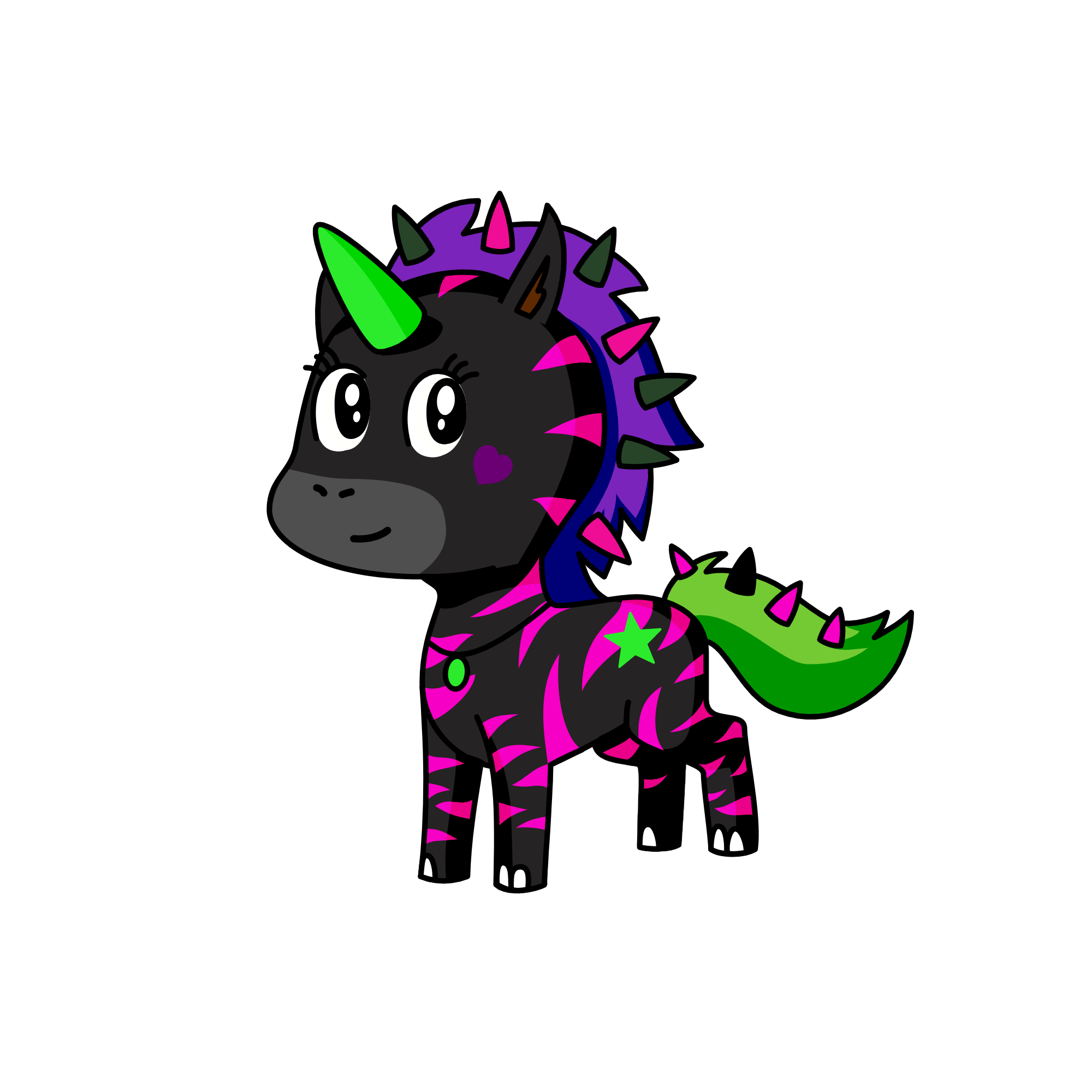 Nightsky, the unicorn