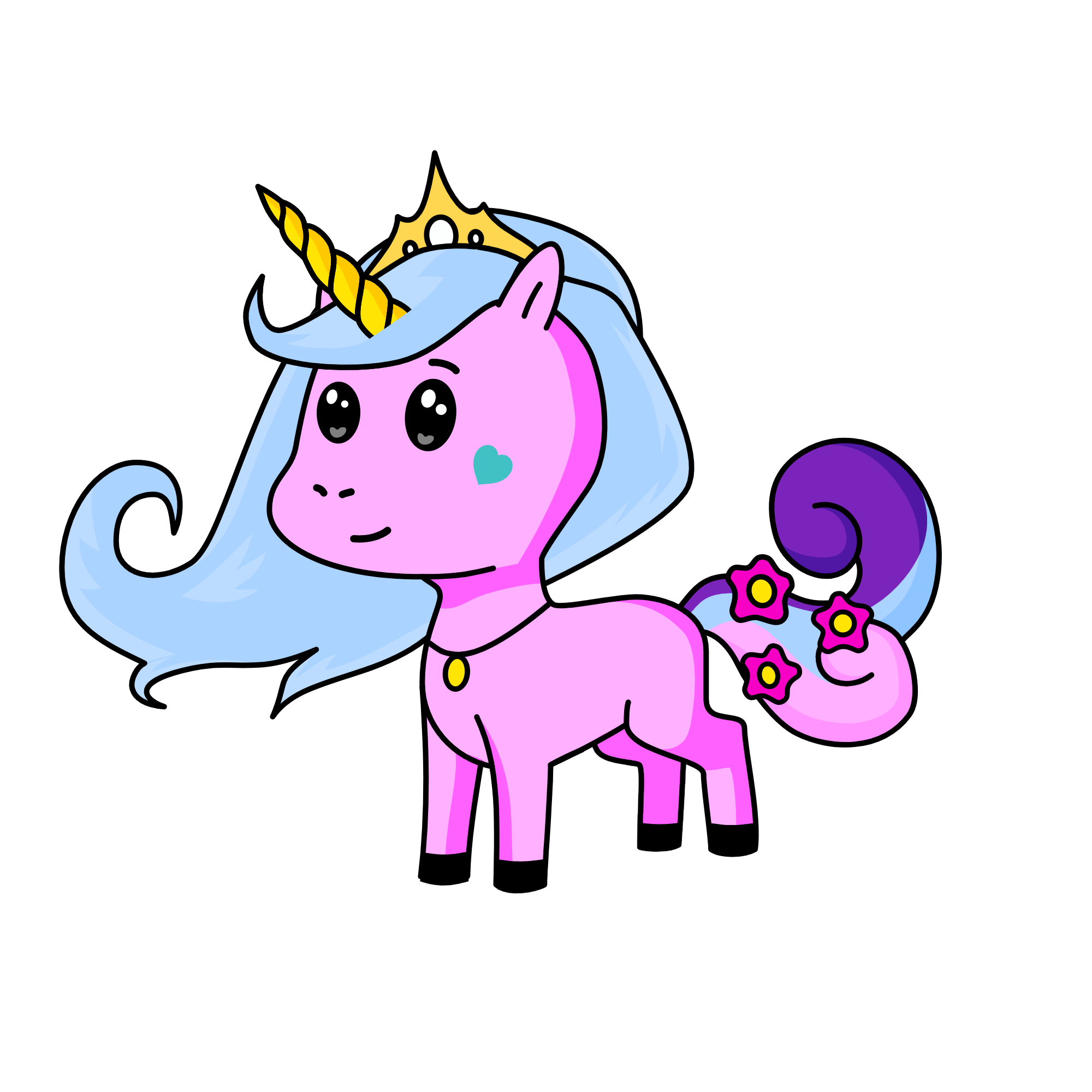 Princess Celestia, the unicorn
