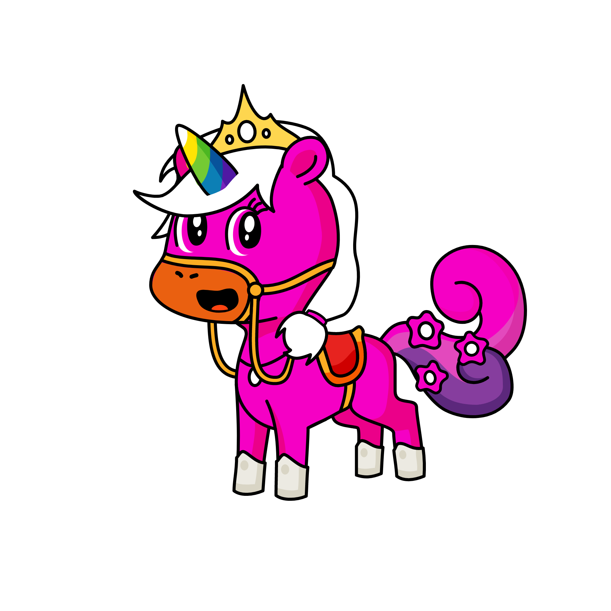Thunder queen, the unicorn