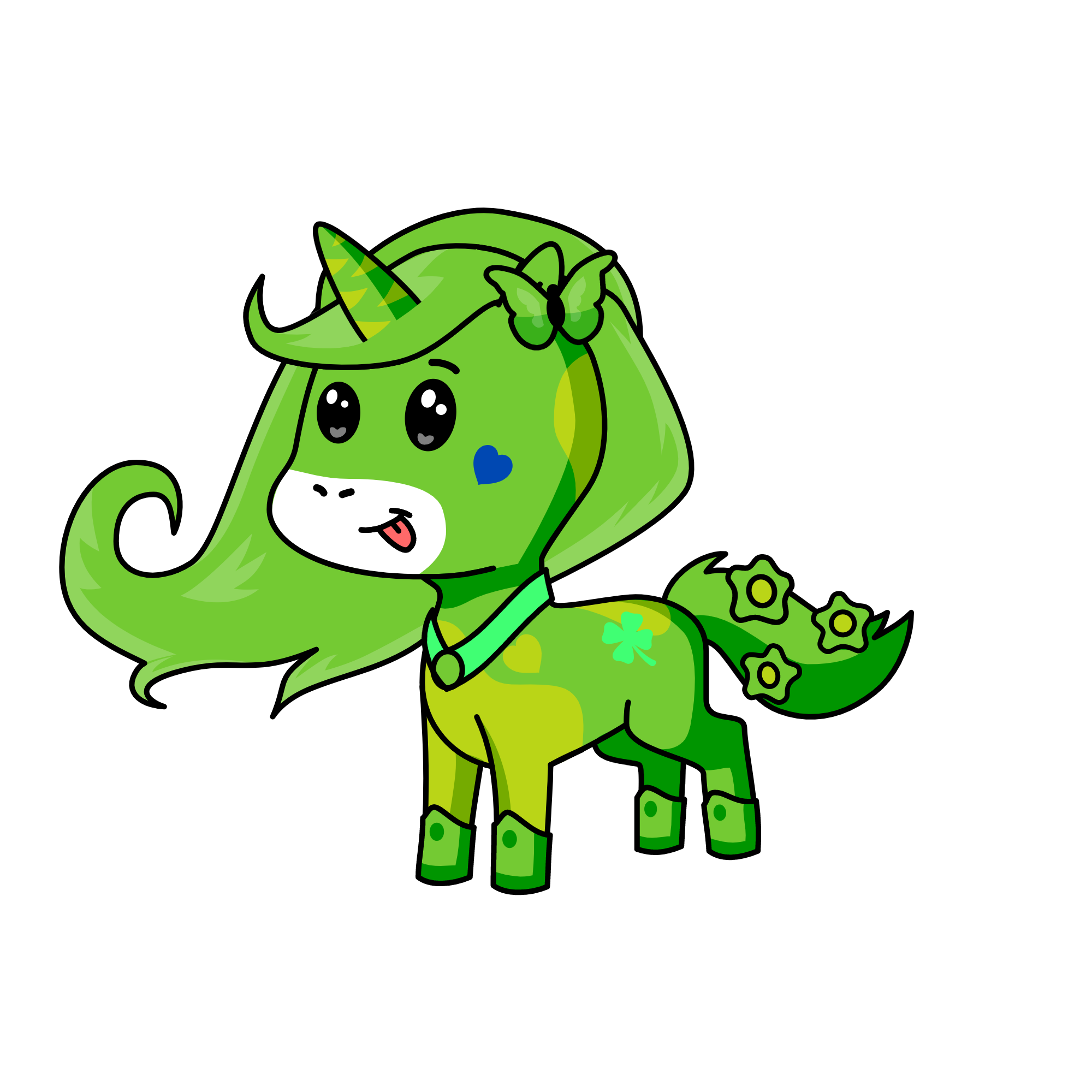 Boba, the unicorn