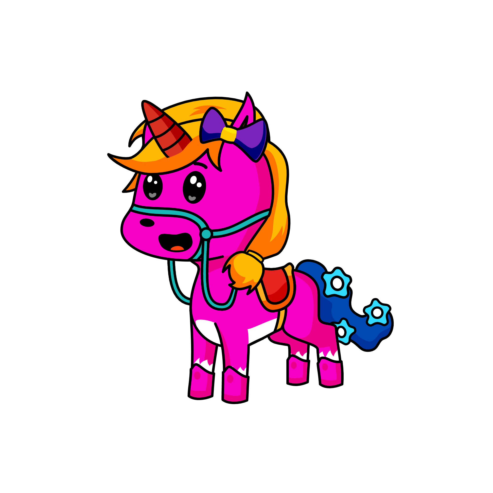 Princess June, the unicorn