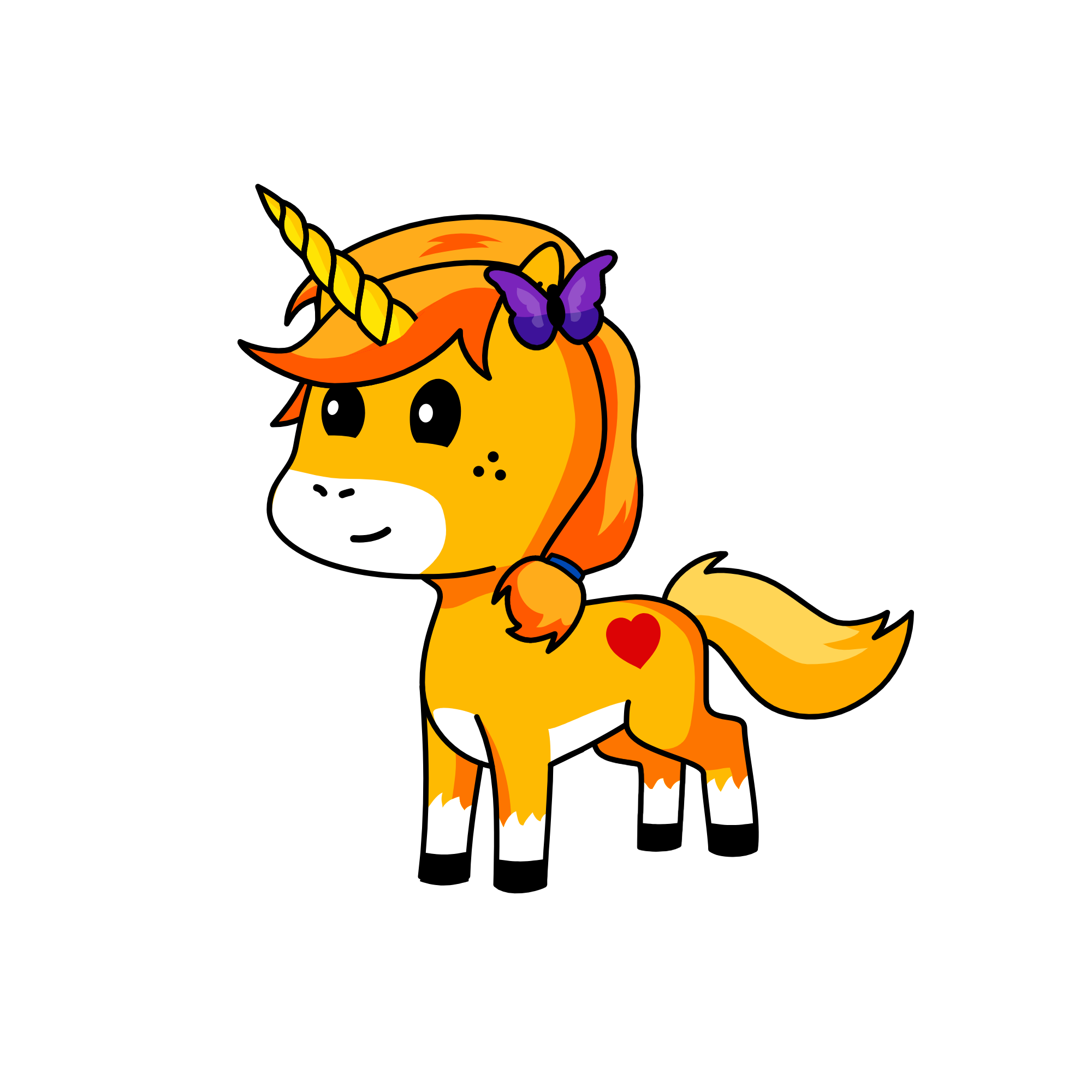 Roary, the unicorn