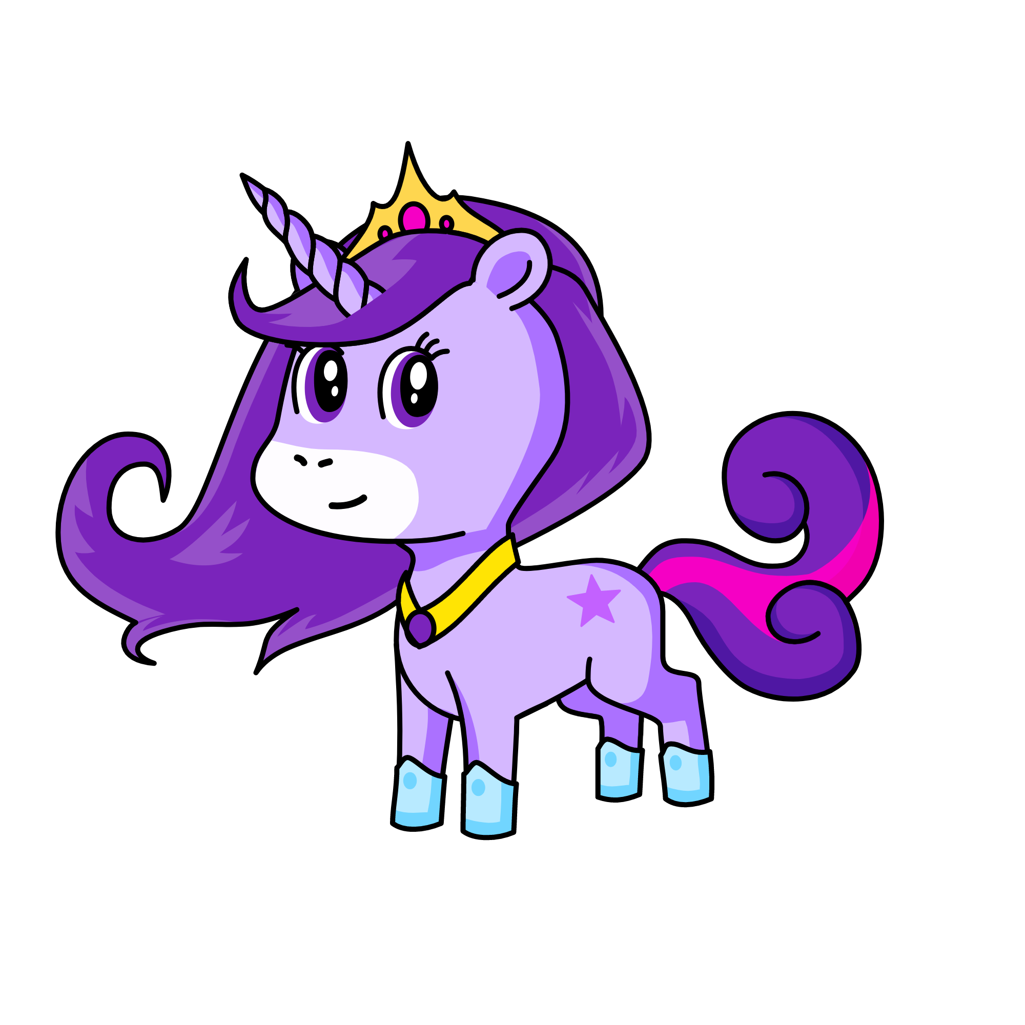 Twilight sparkle, the unicorn