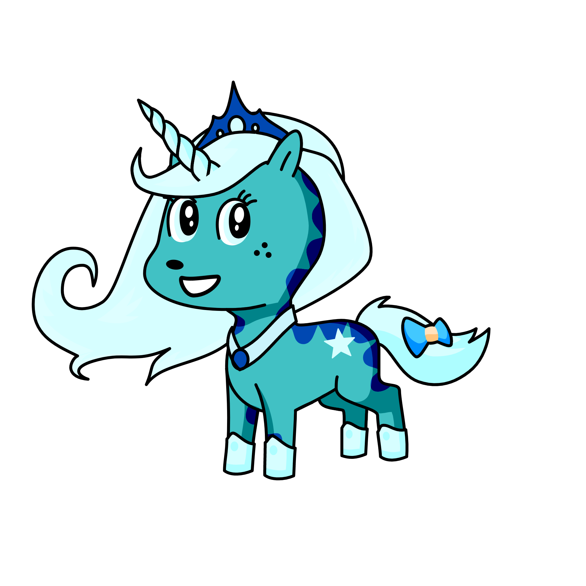 Elsia, the unicorn