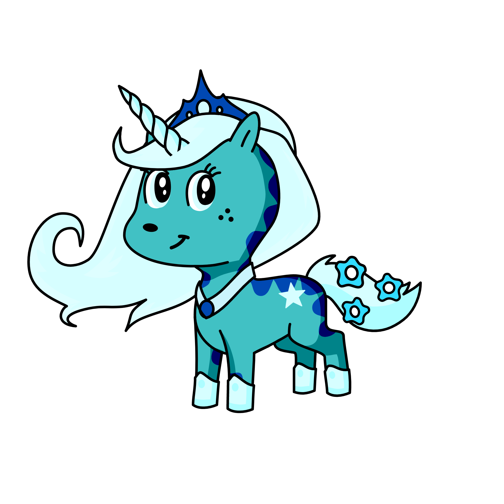 Elsia, the unicorn