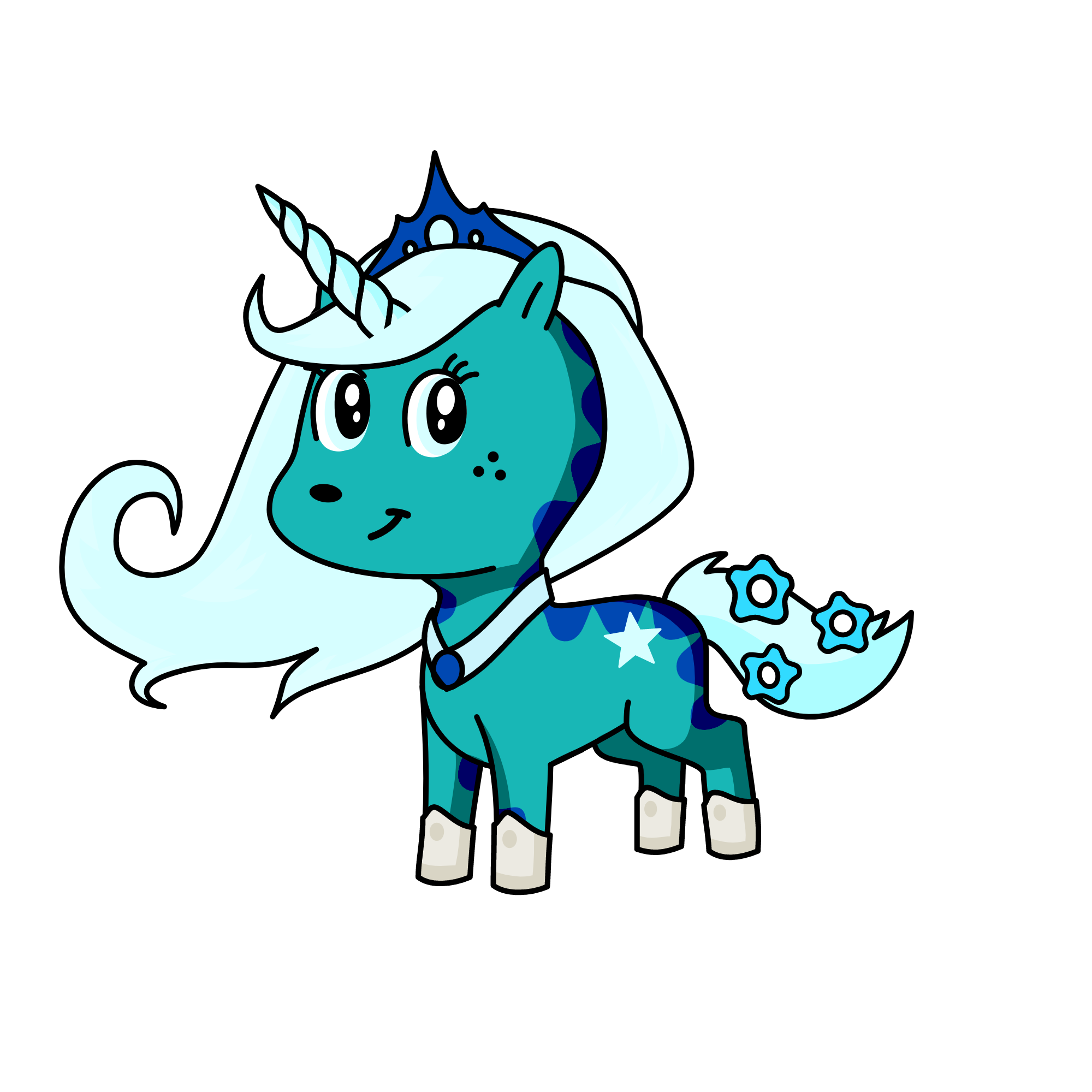 Elsia, the unicorn