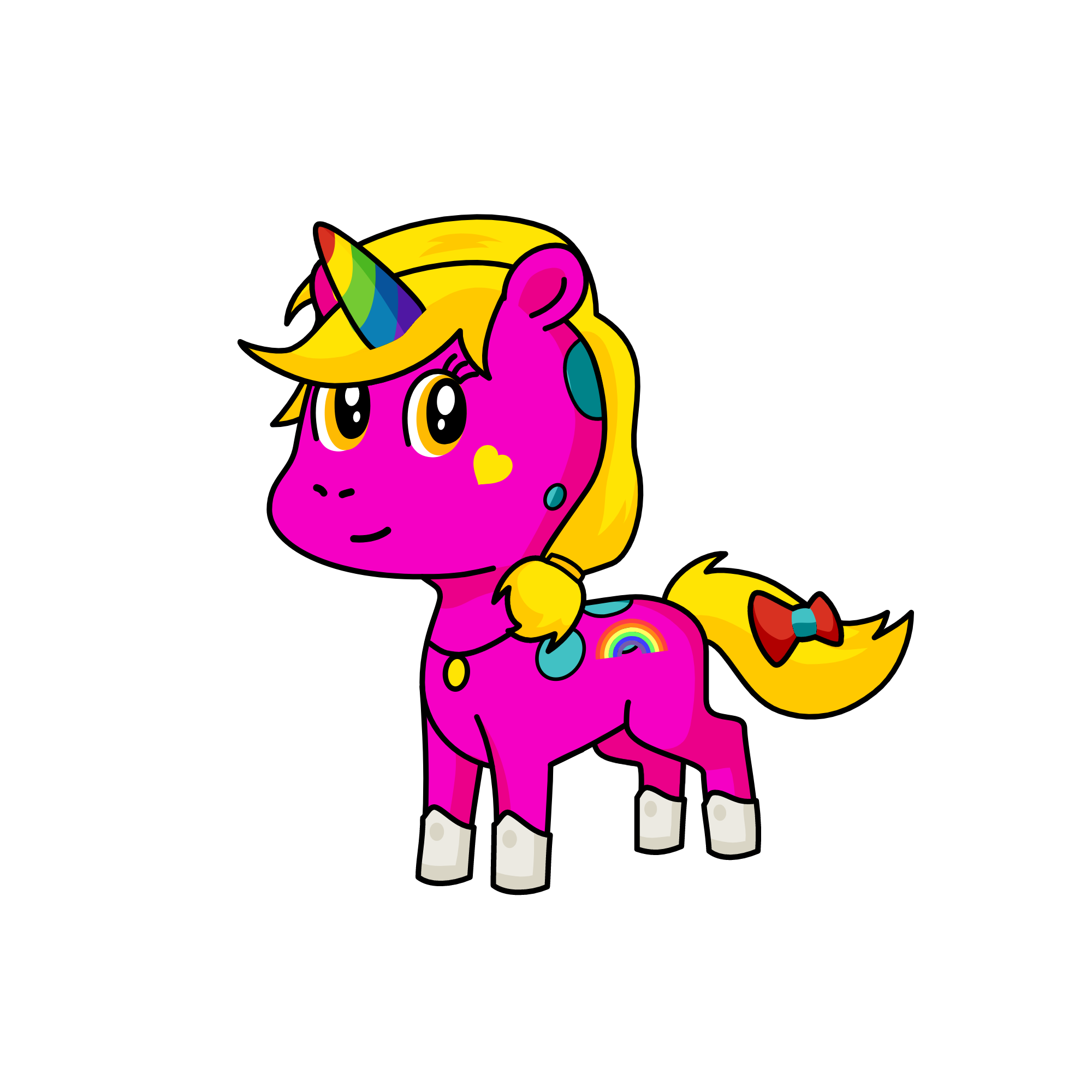 彩虹, the unicorn