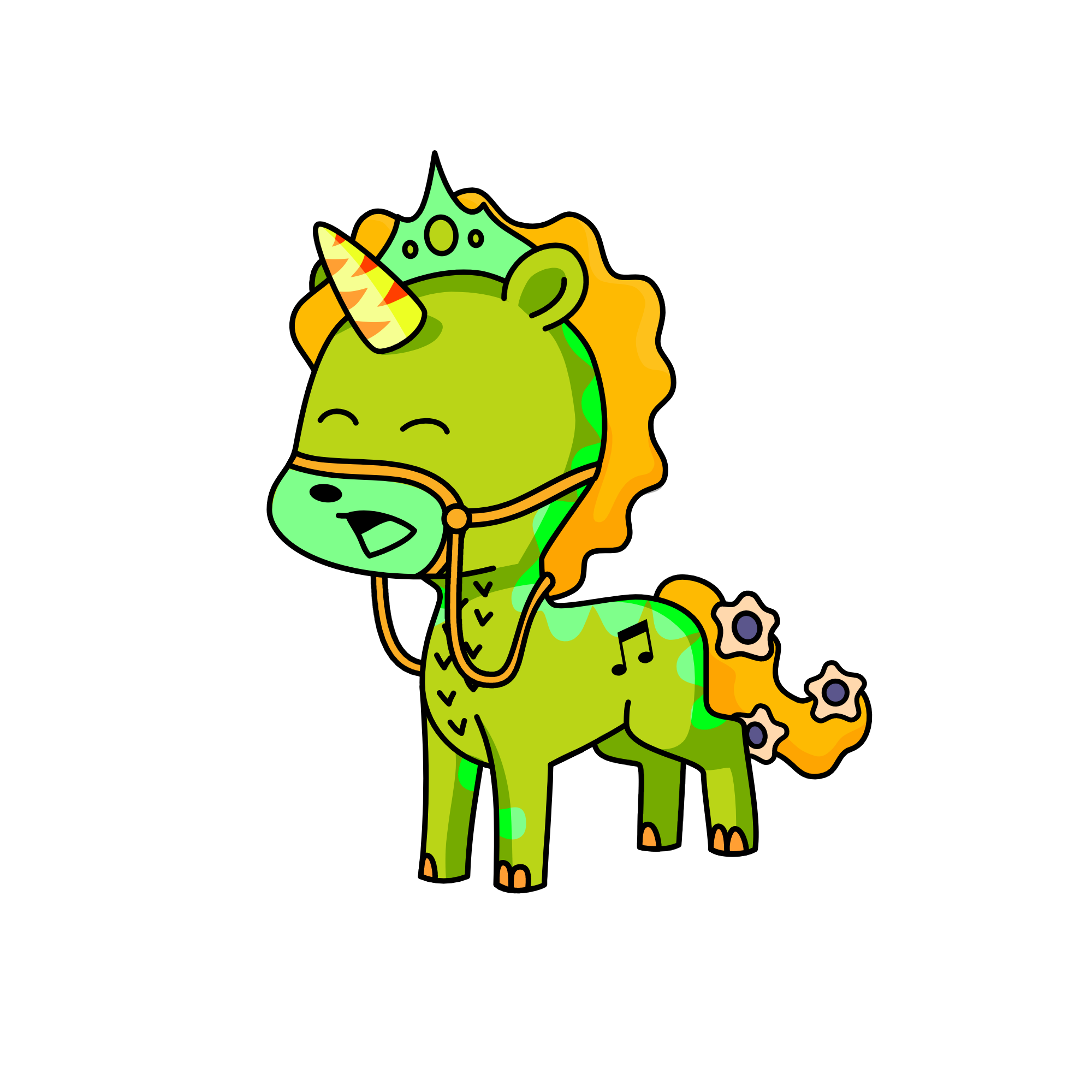 noob, the unicorn