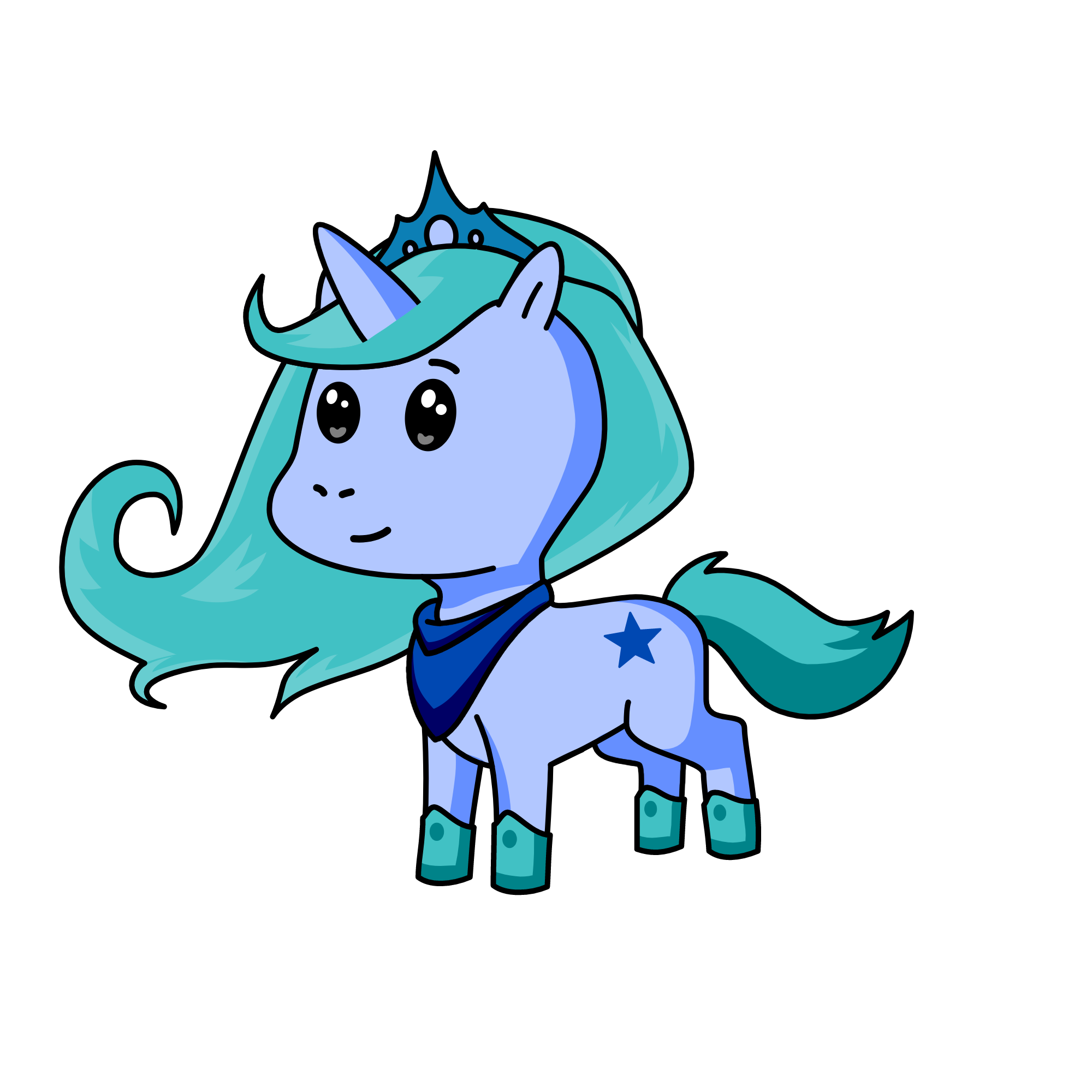 snowwy, the unicorn