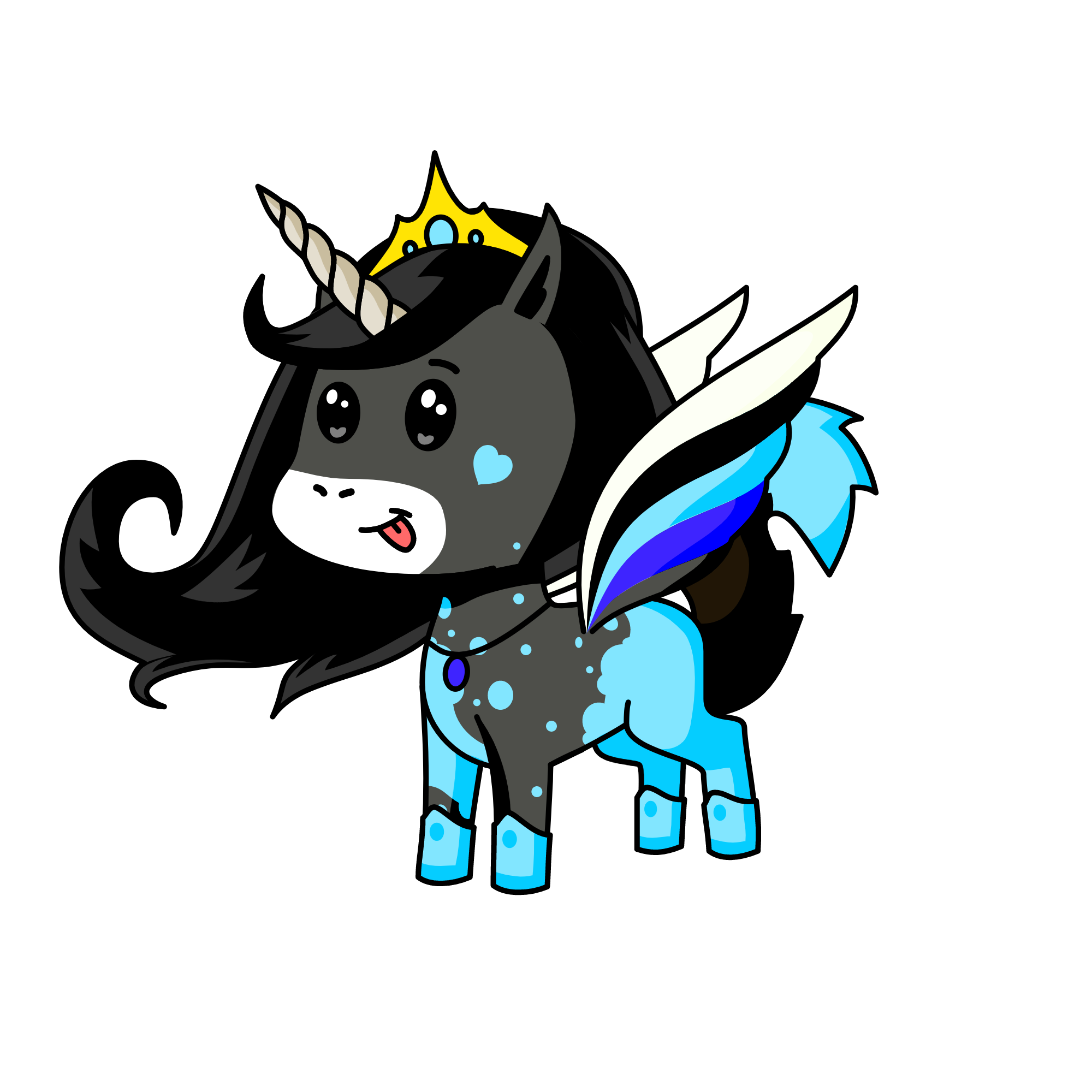Shadow, the unicorn