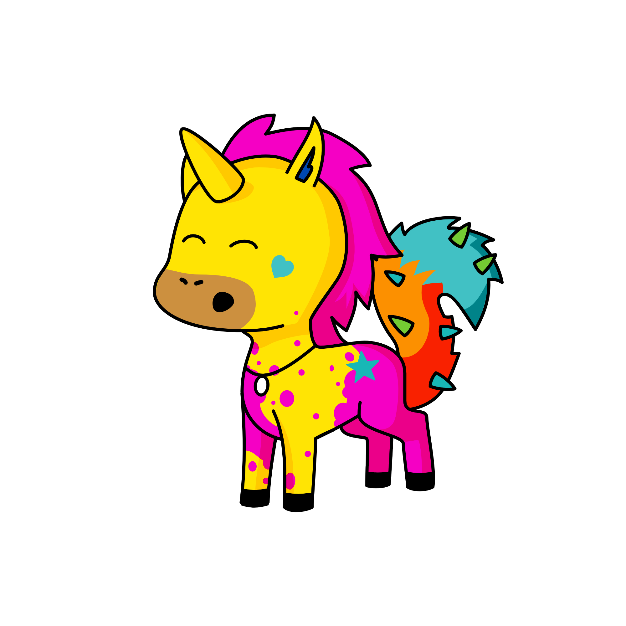 mooi, the unicorn