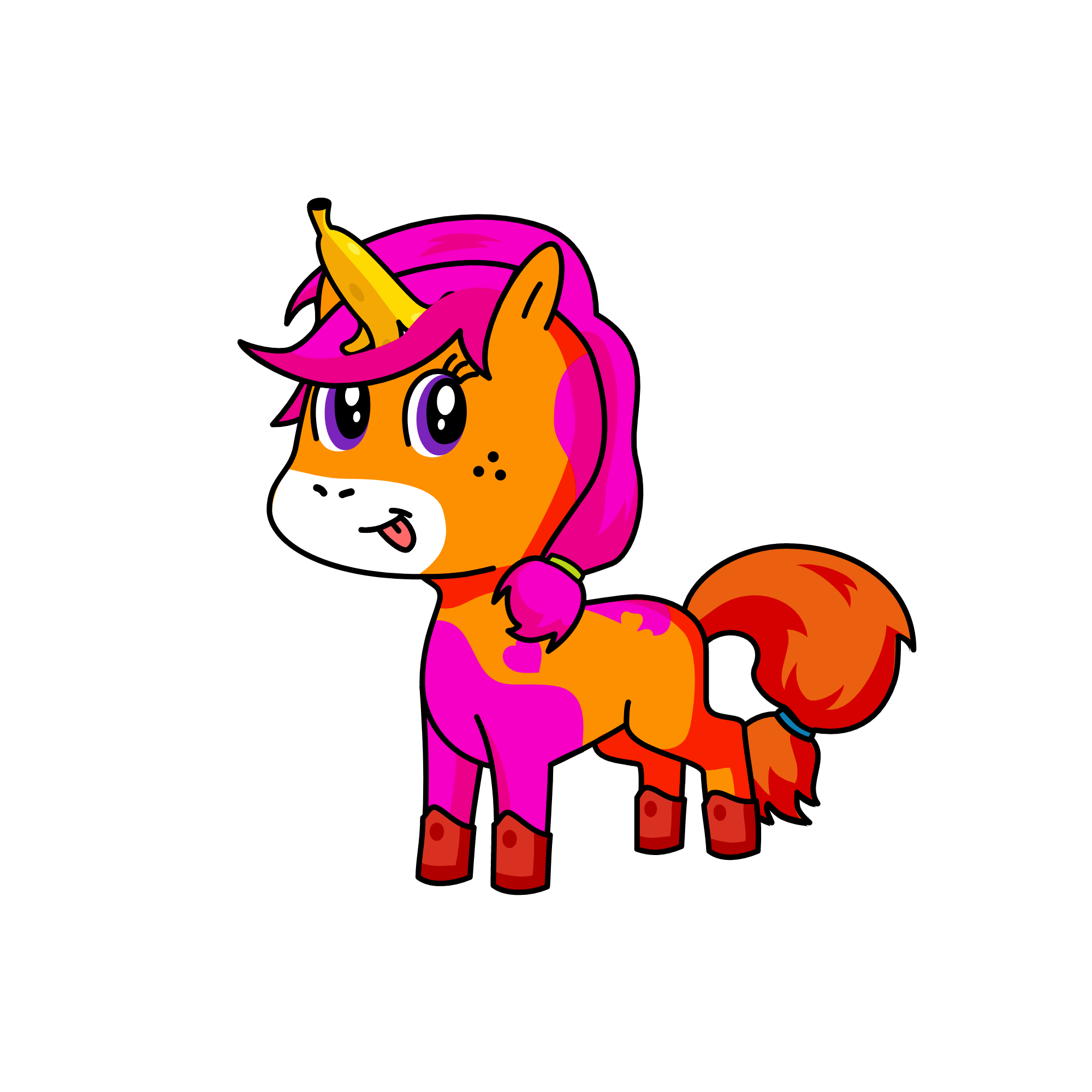 banana split, the unicorn