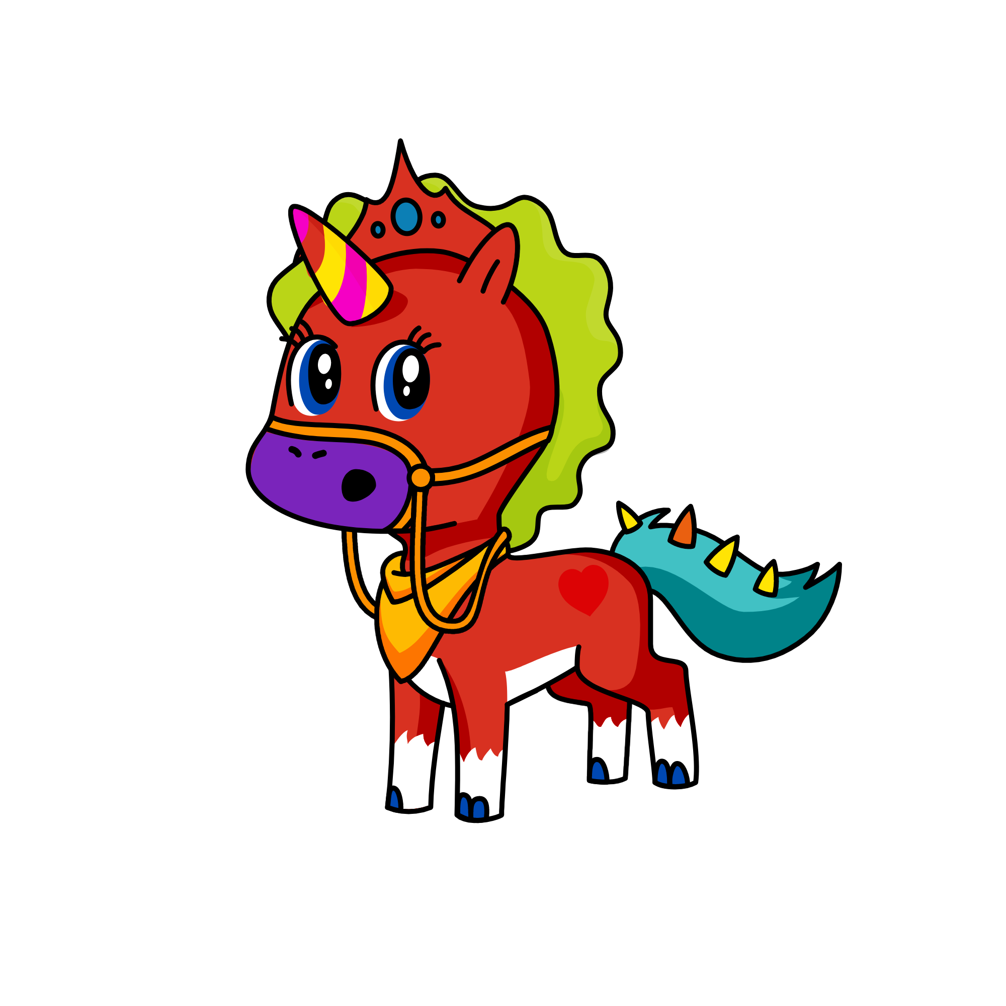 Wacky Wednesday, the unicorn
