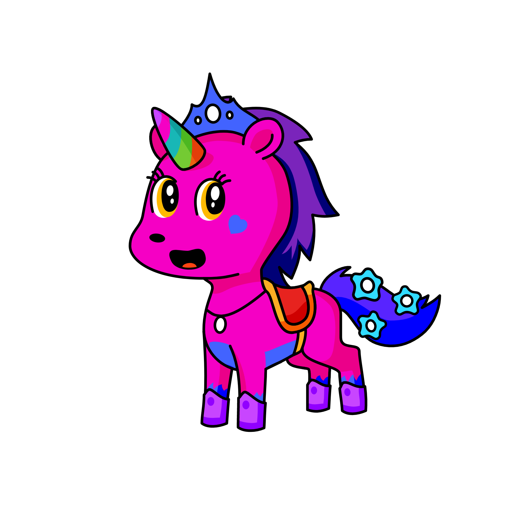 nana, the unicorn