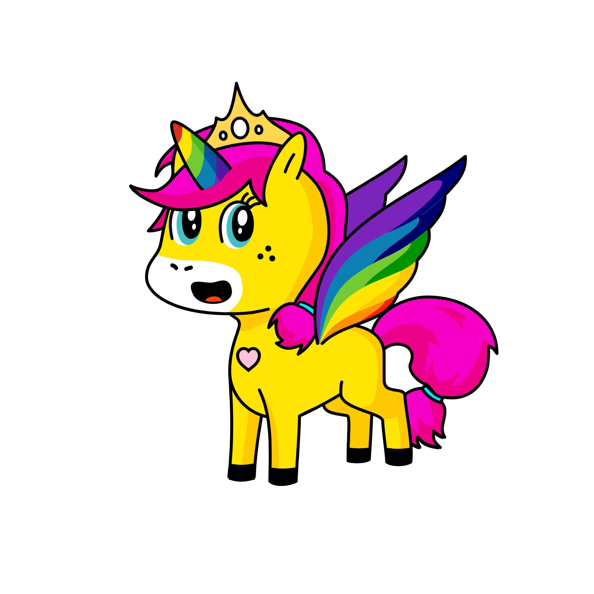 Renkli, the unicorn