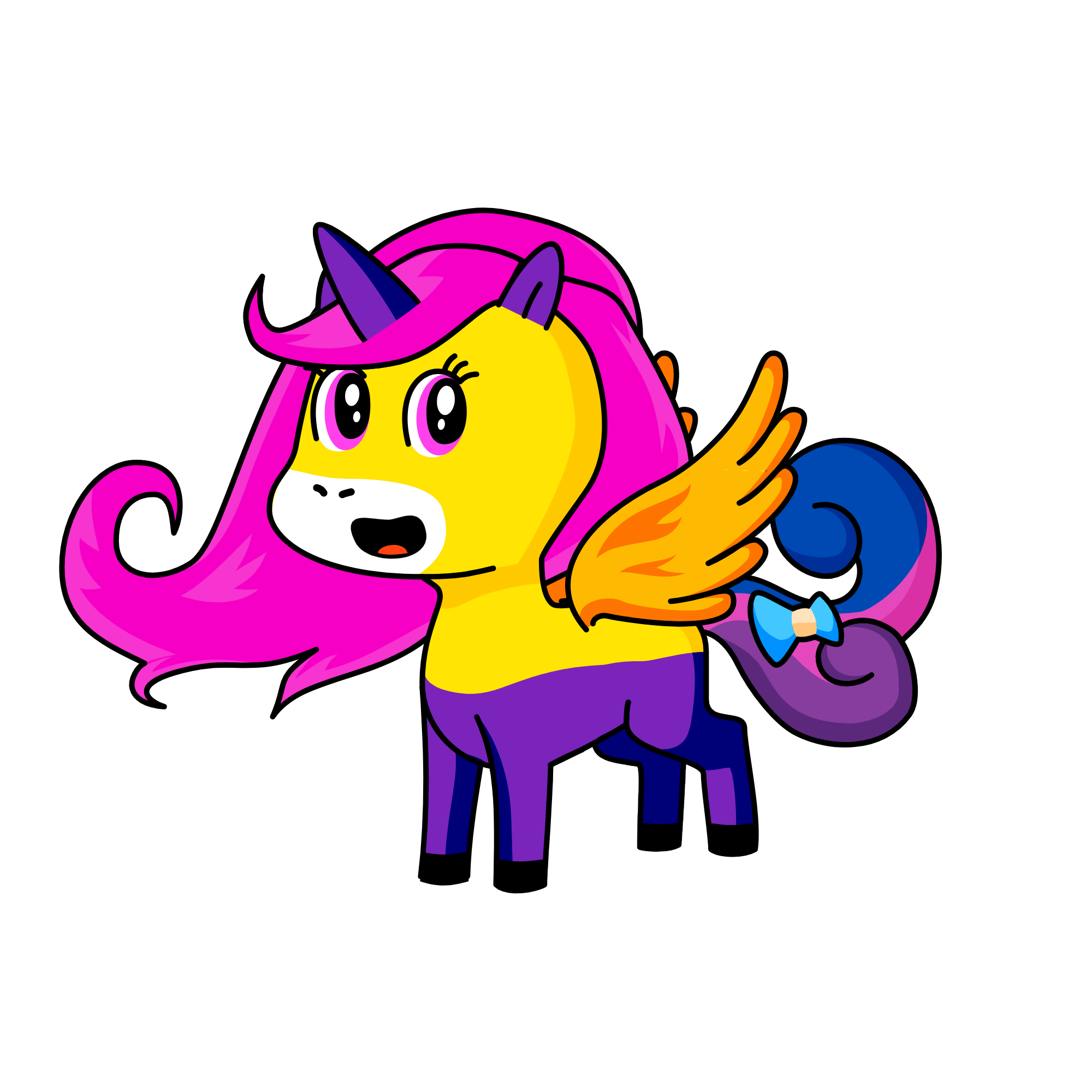 RENKLİ, the unicorn
