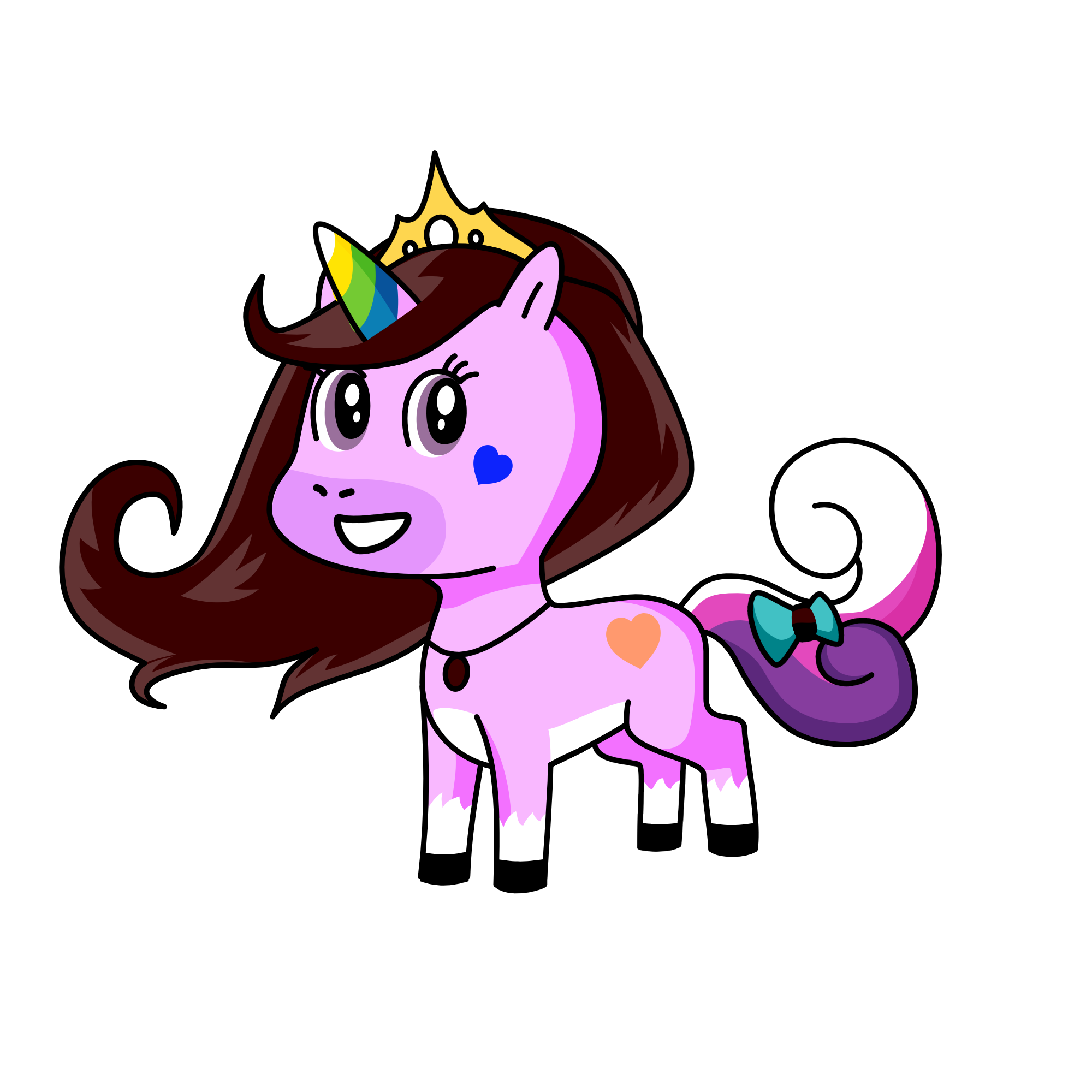 Queen Liana, the unicorn