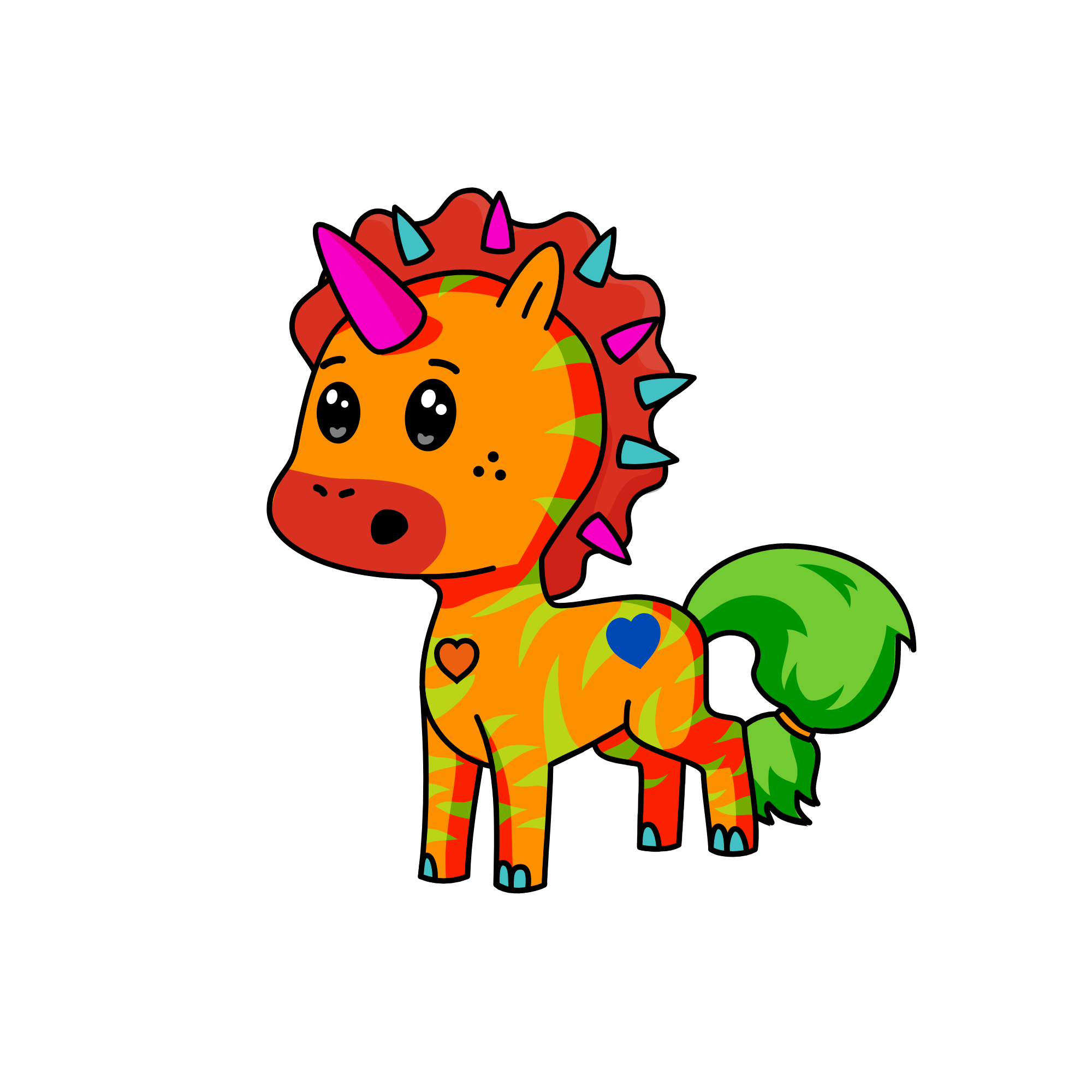 7kuki, the unicorn