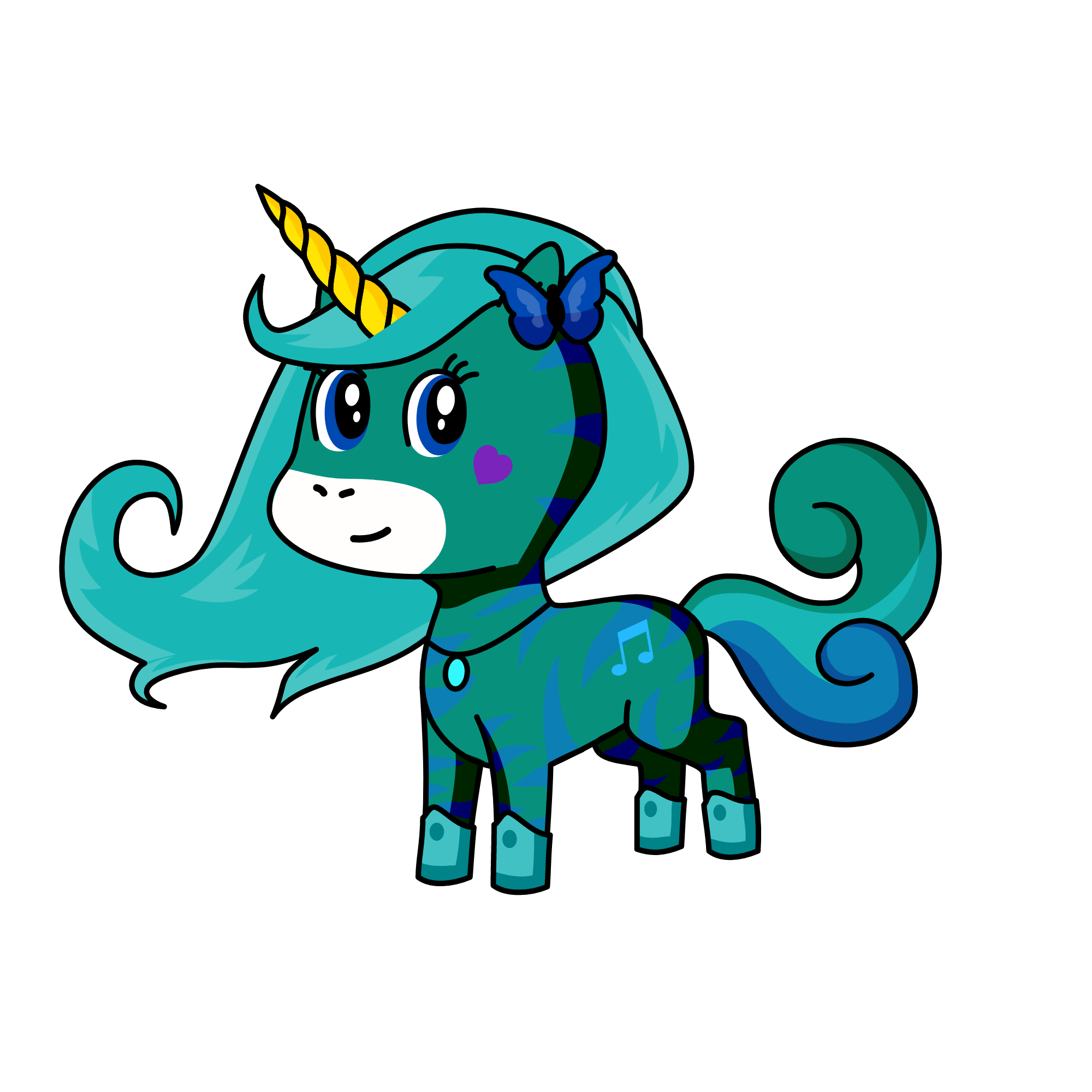 Sweet Song, the unicorn