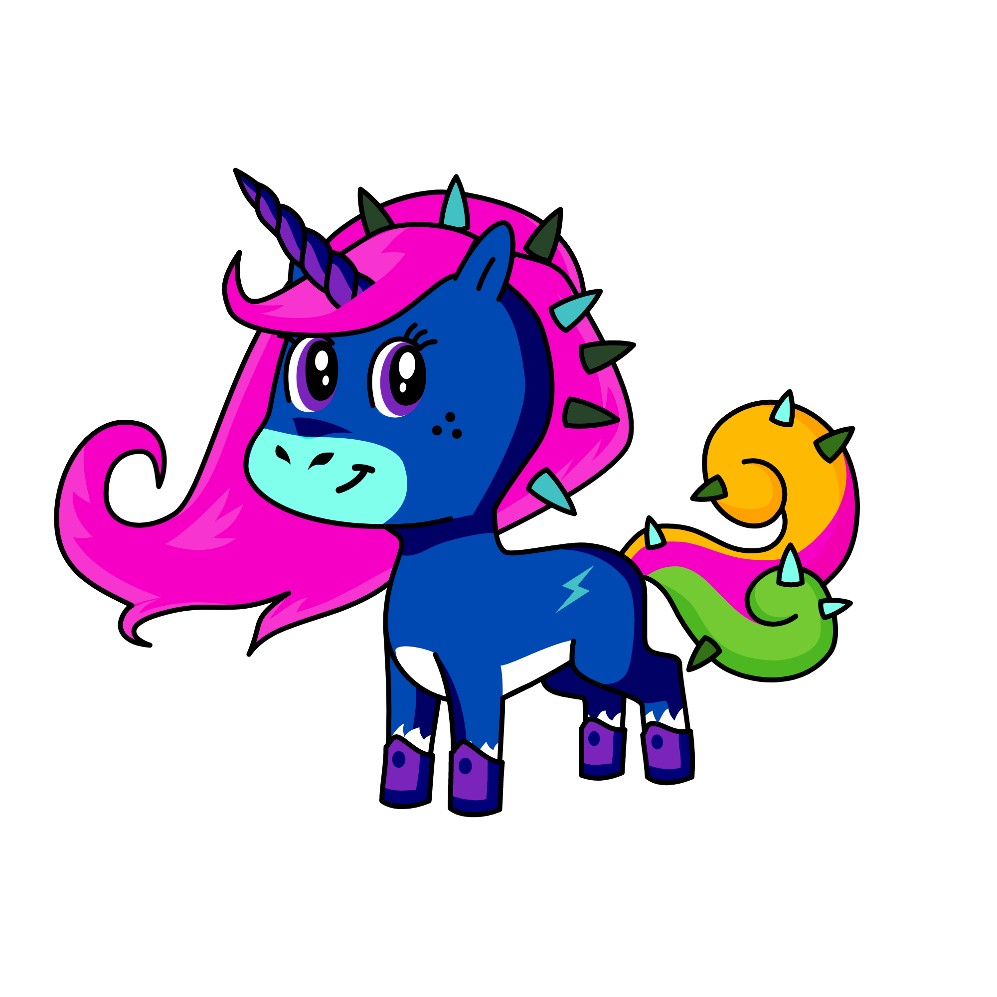 style, the unicorn