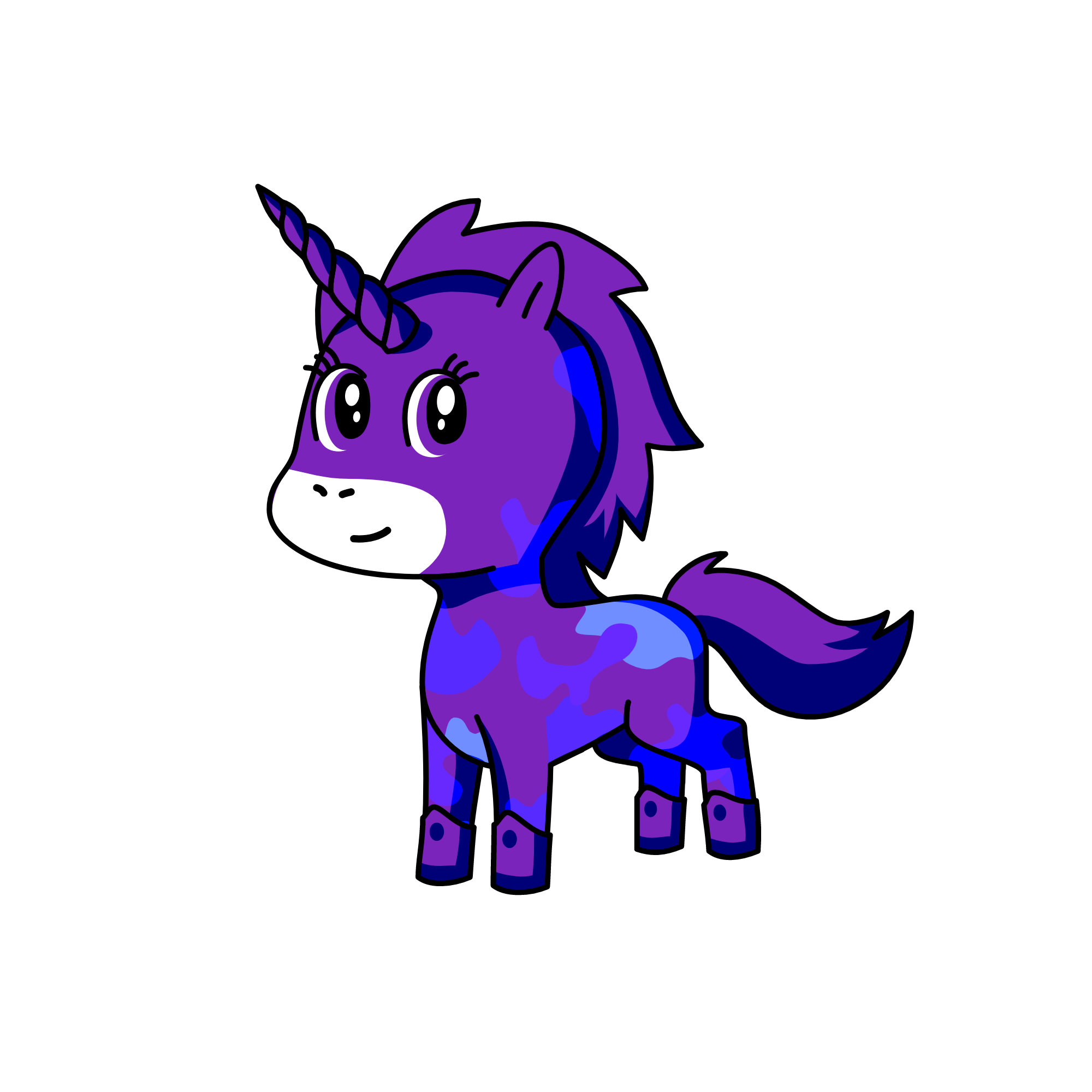 Vilett, the unicorn
