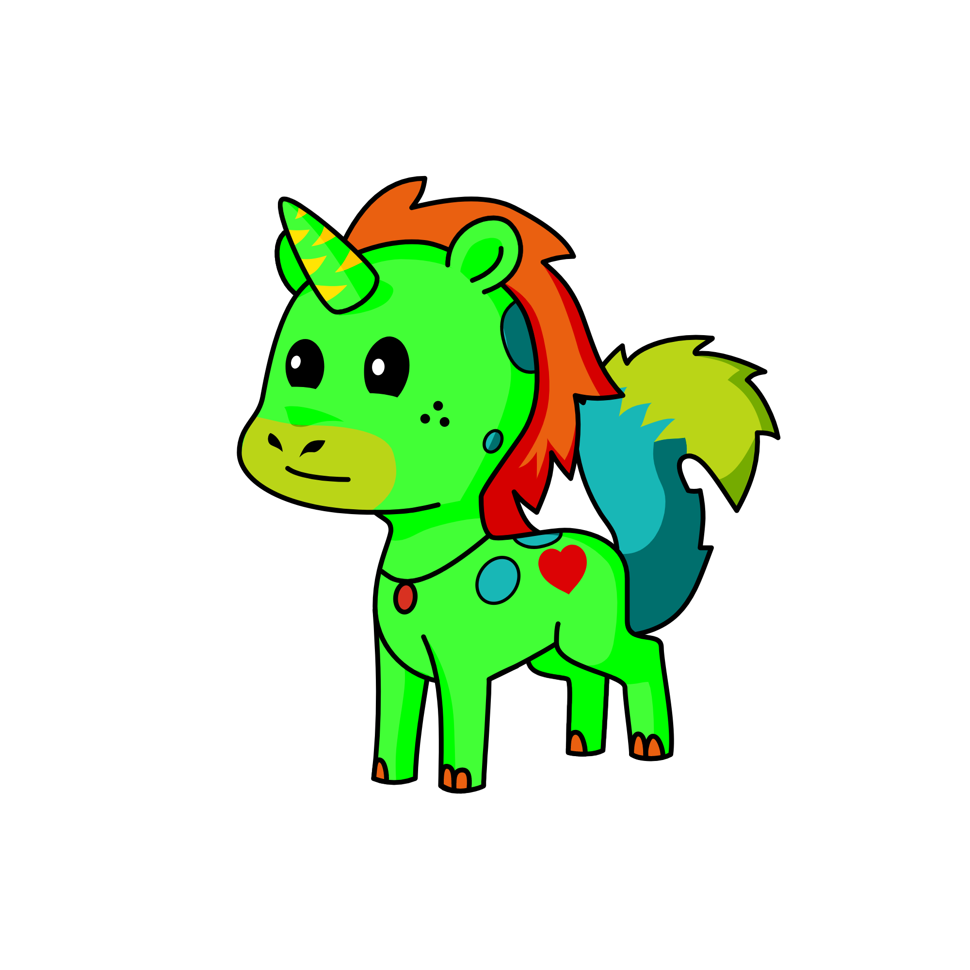 llll, the unicorn