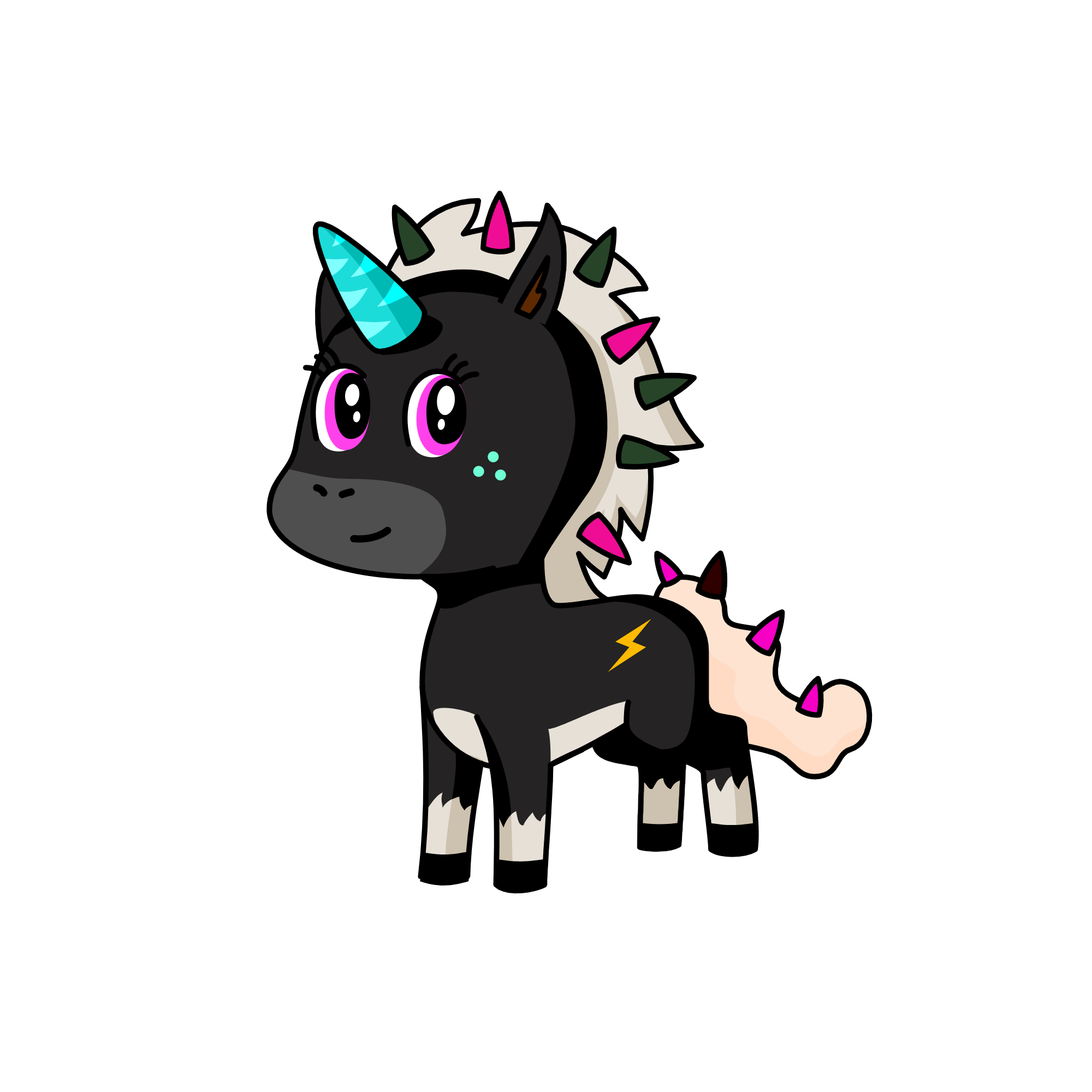 sombra, the unicorn