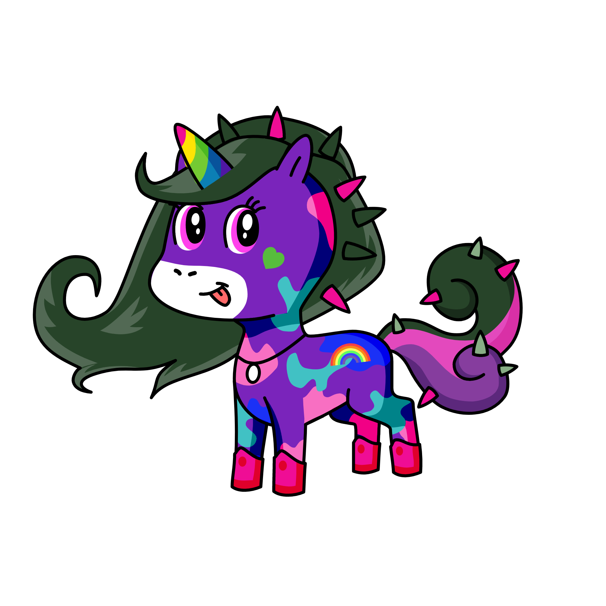 Emily, the unicorn