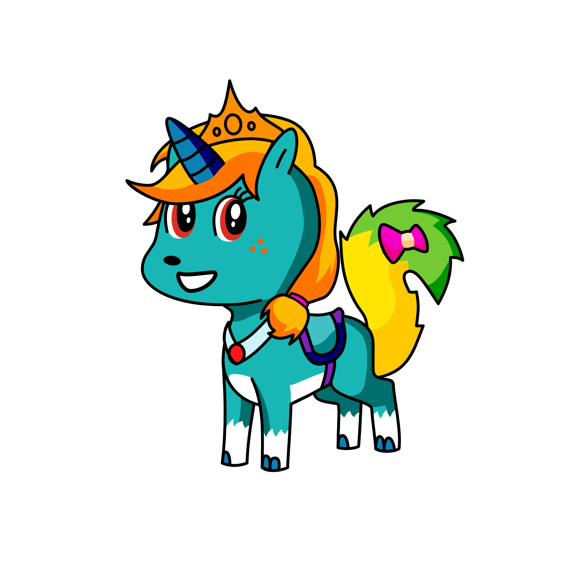 lillan the unicorn, the unicorn