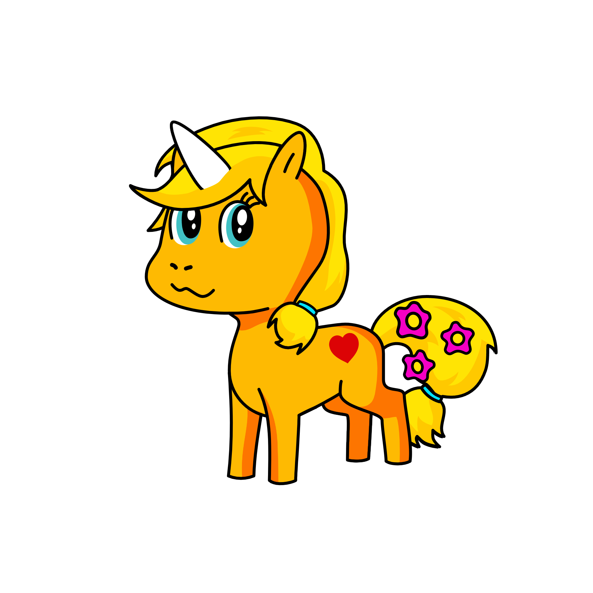 applejack, the unicorn