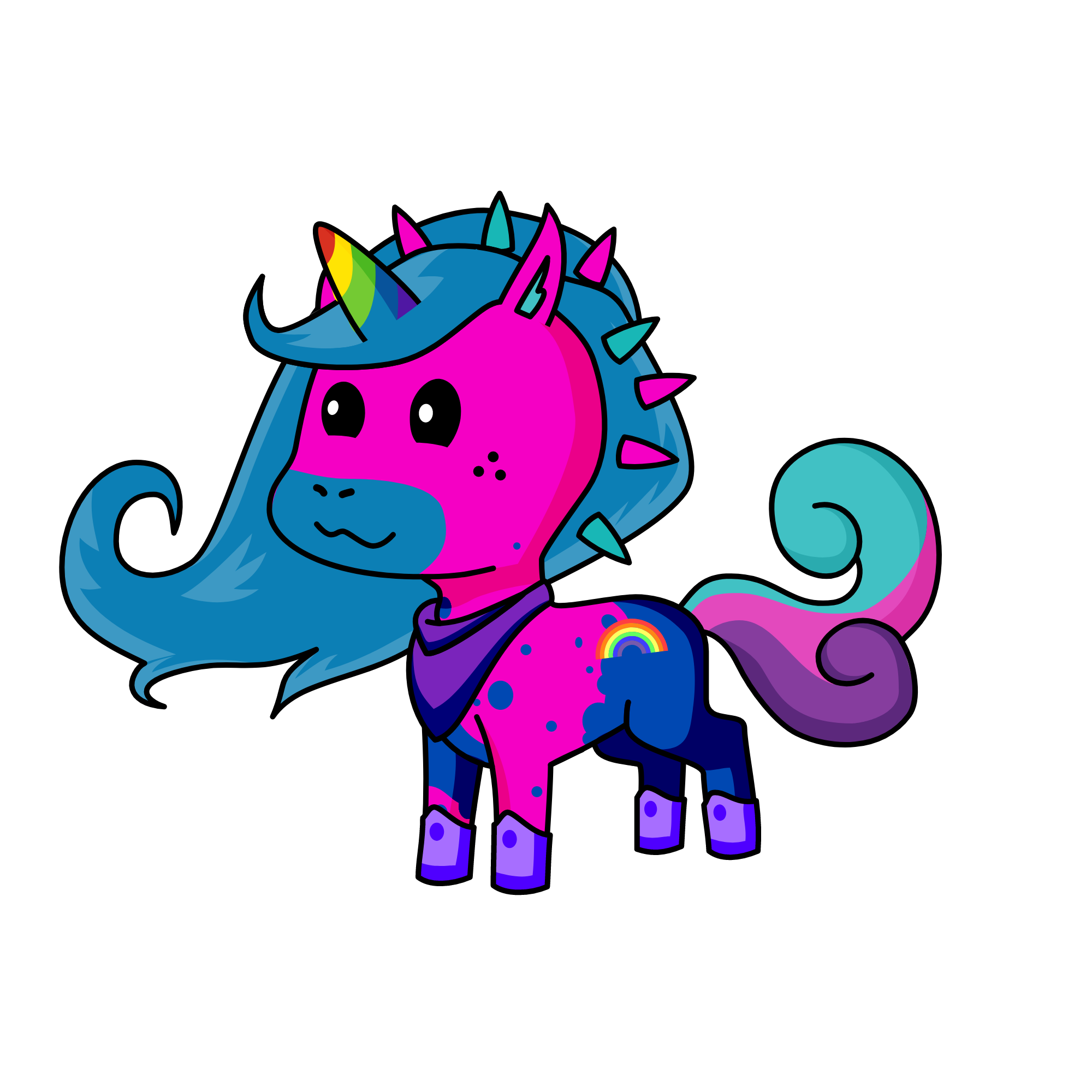 Clarita, the unicorn