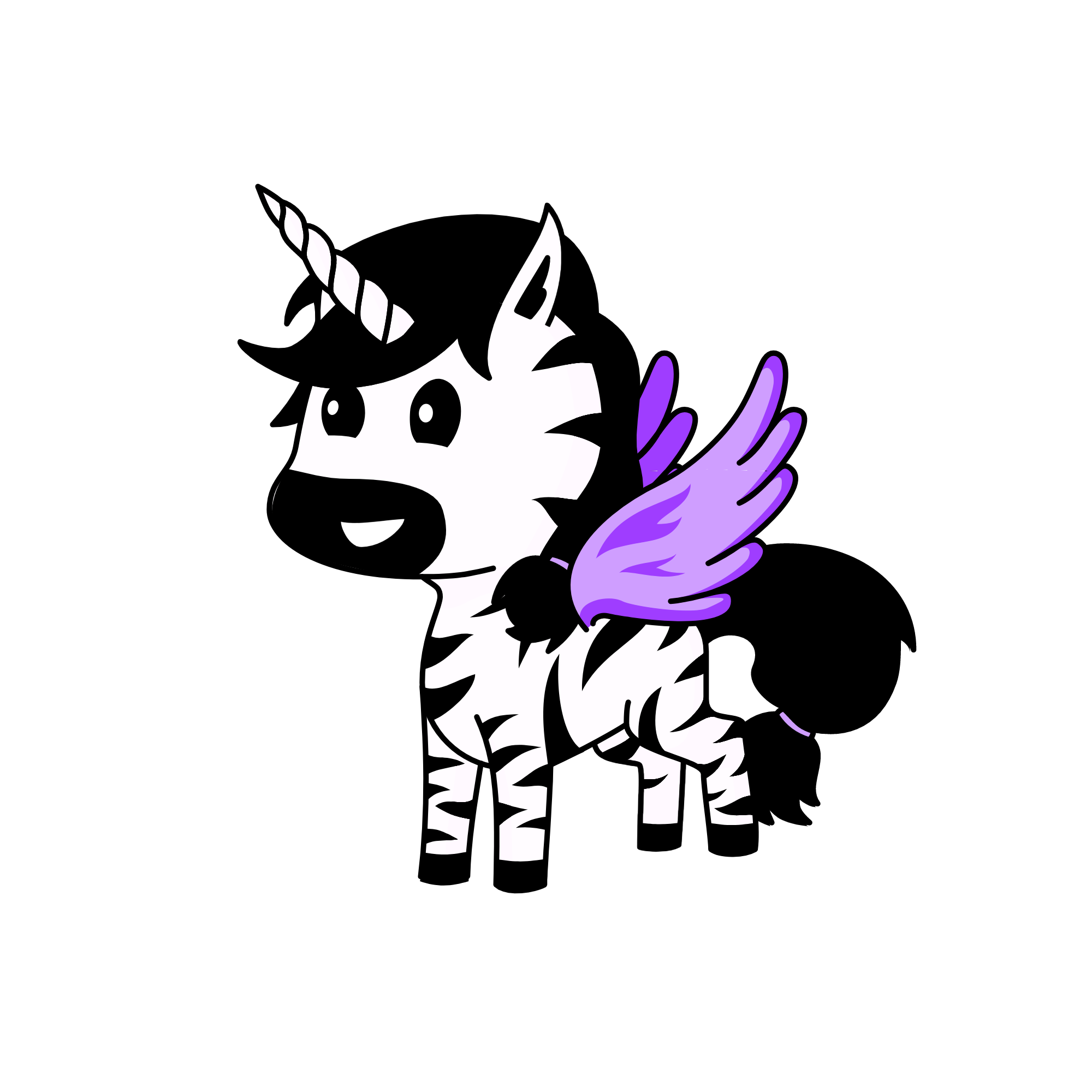Zebra, the unicorn