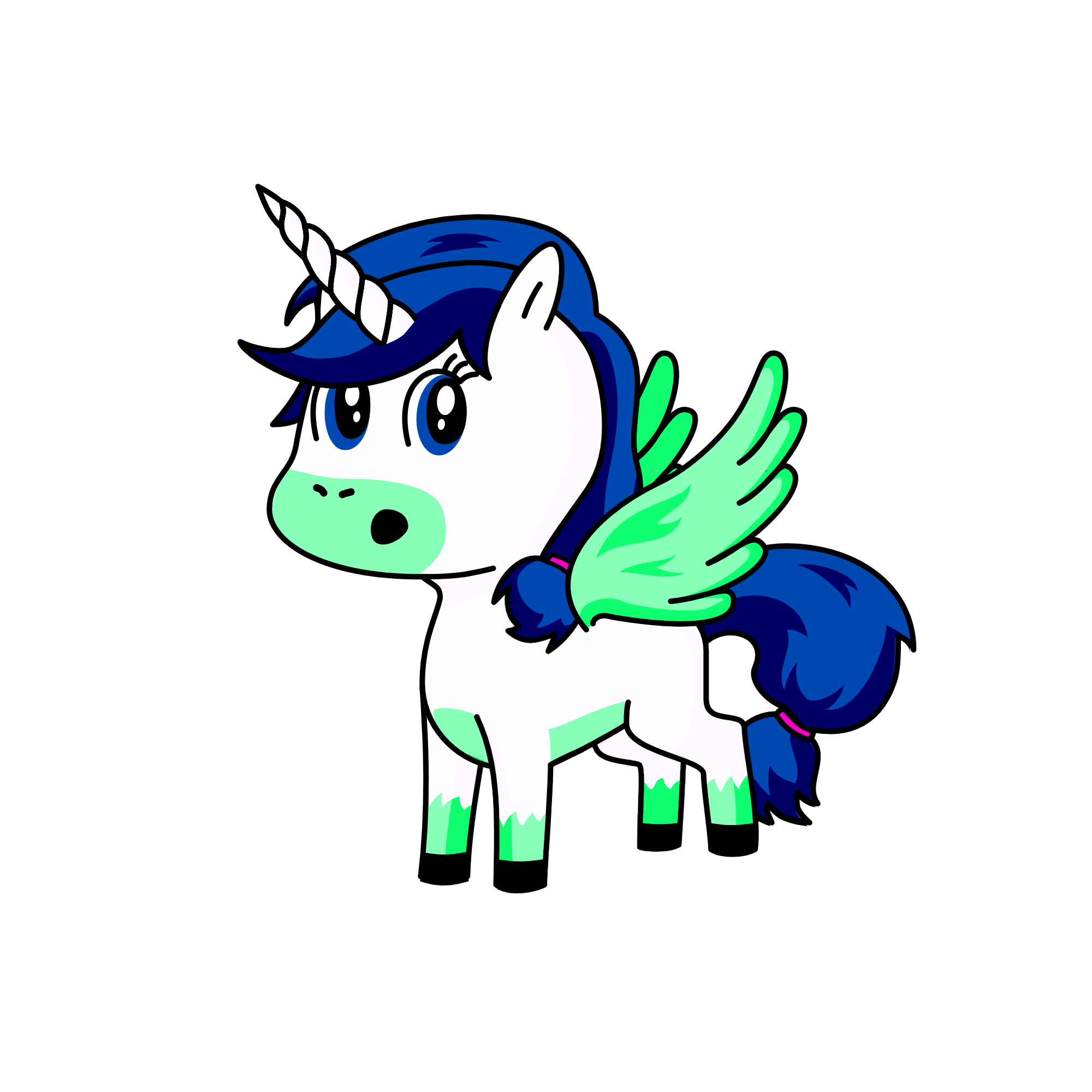 Ice Magic, the unicorn