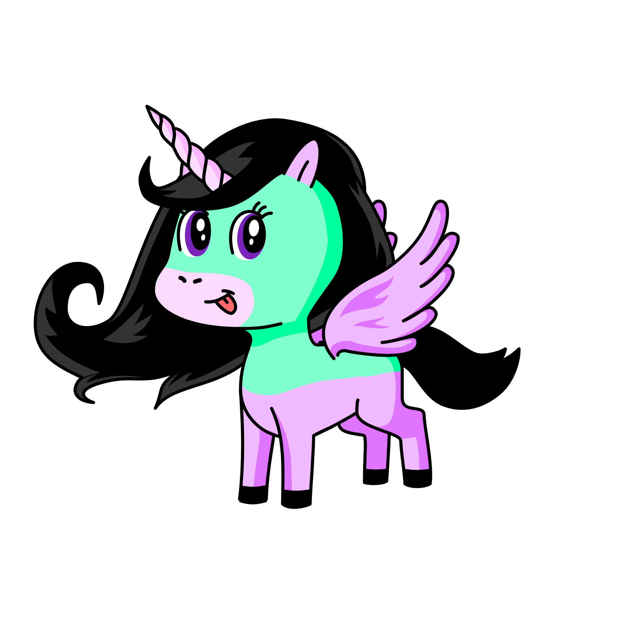 Lovely Magic, the unicorn