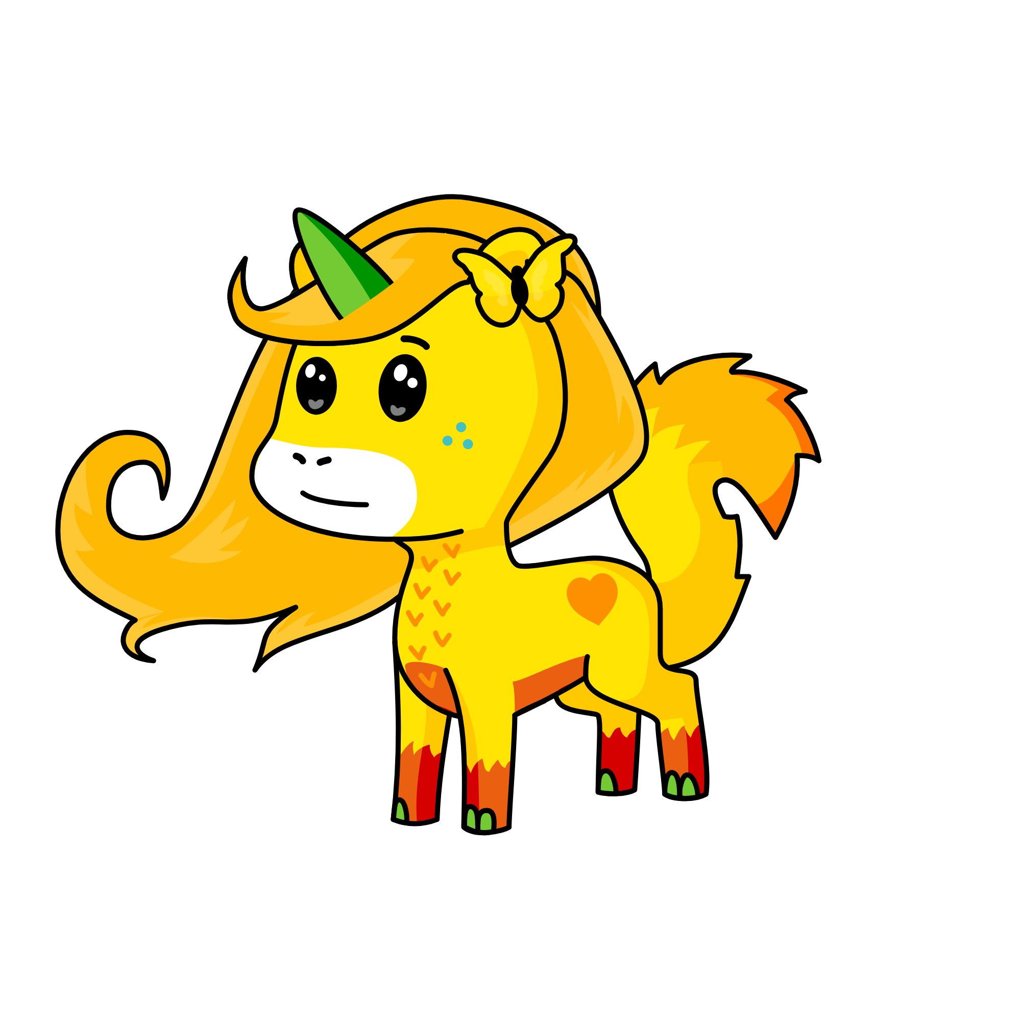 Nature, the unicorn