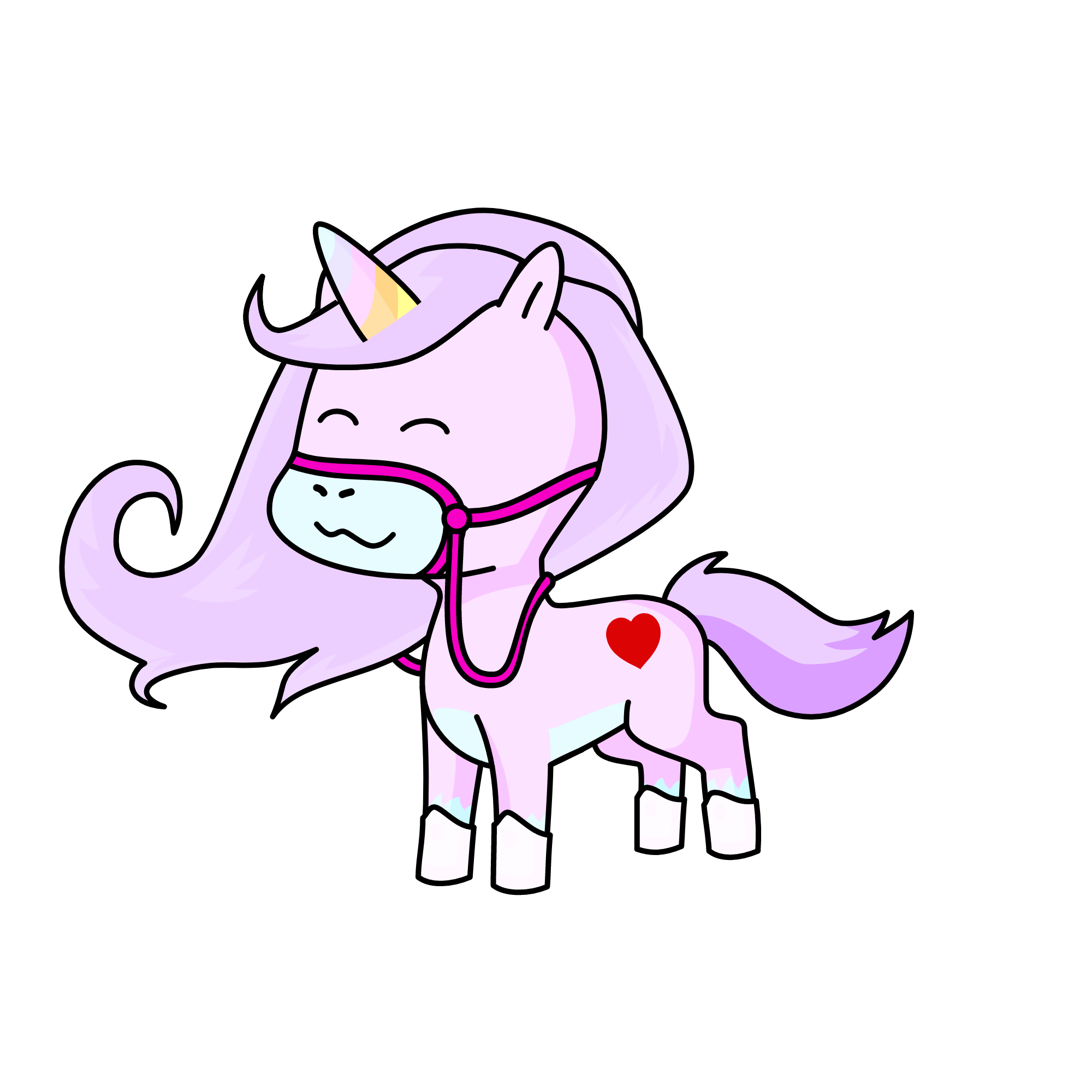 Pastel Nature, the unicorn