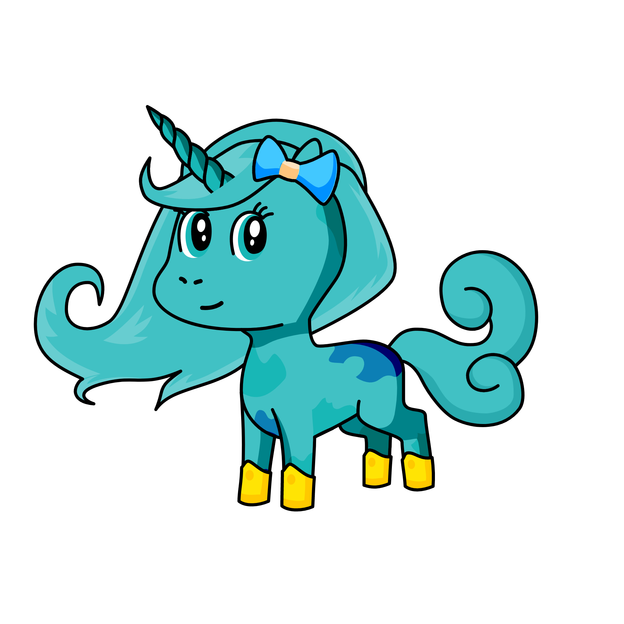 Aquarius, the unicorn