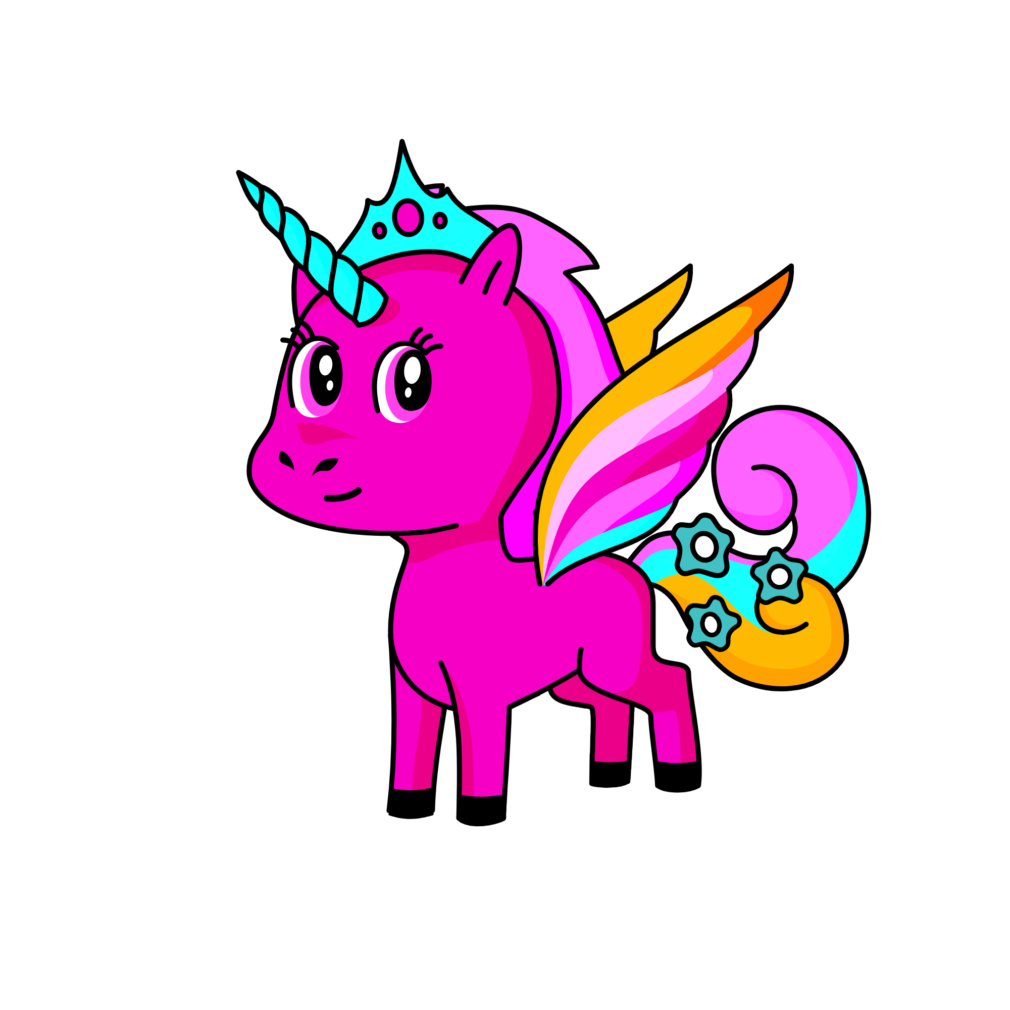 Lilly, the unicorn
