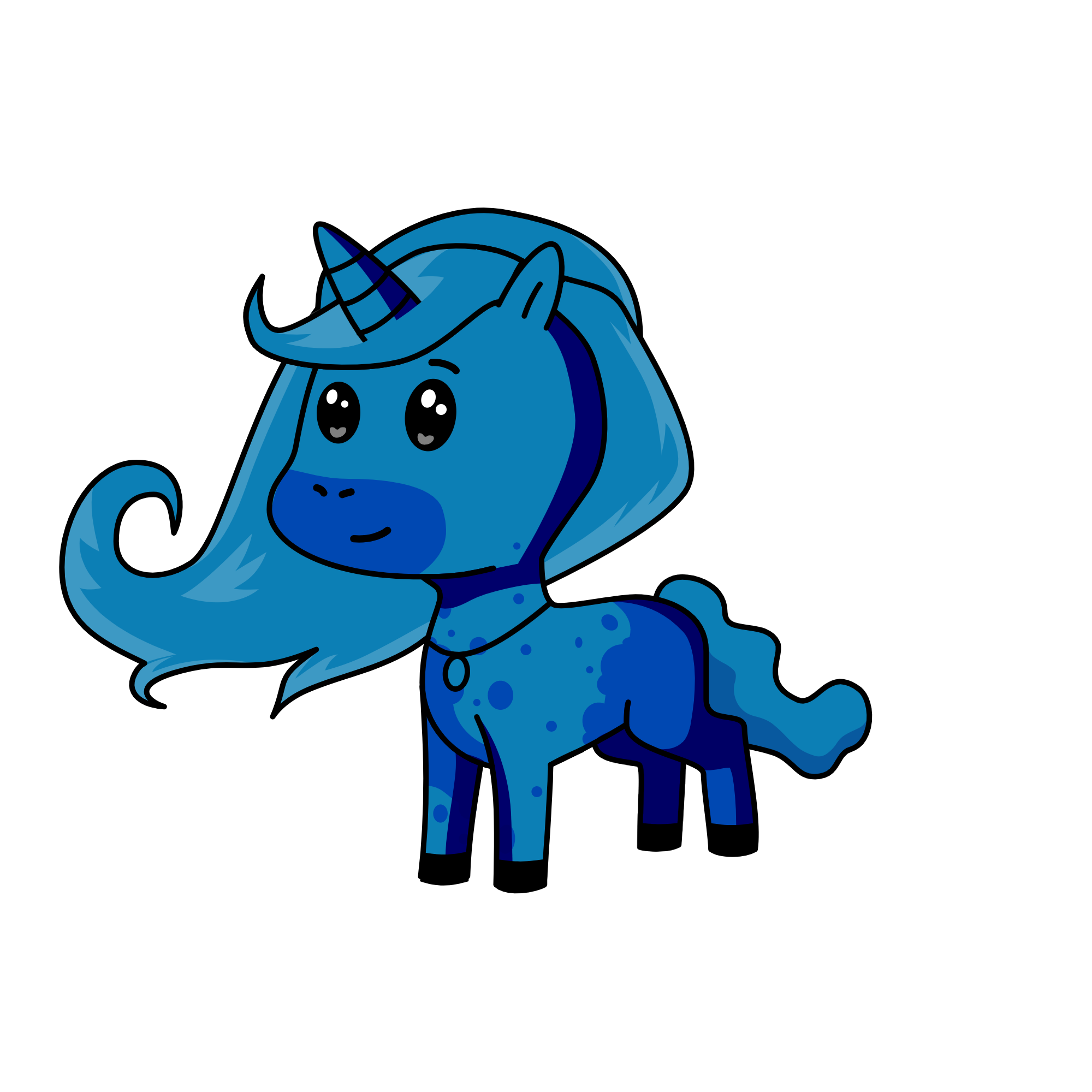 Pisces, the unicorn