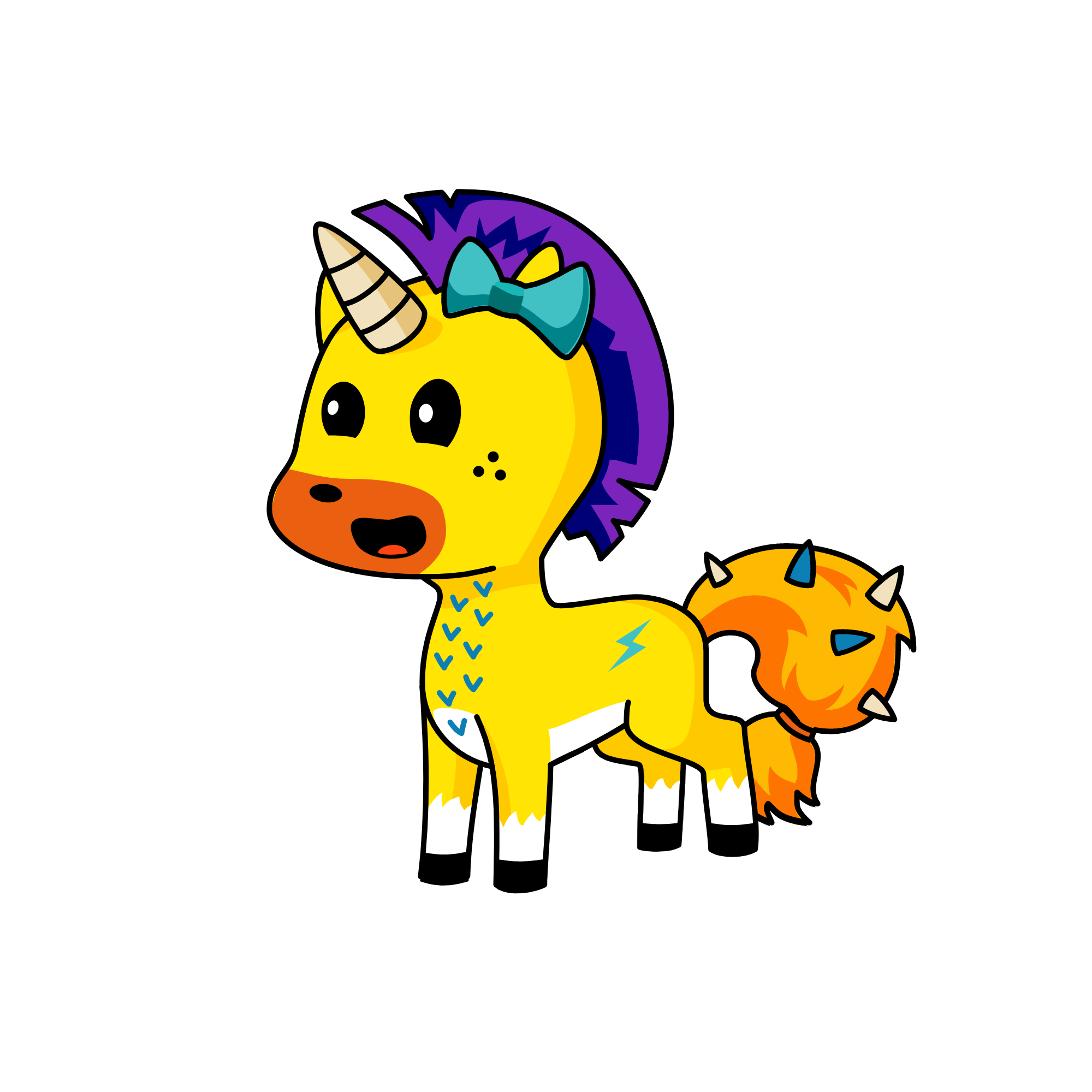 zahsyuioiutyuifty8uftf99ft, the unicorn