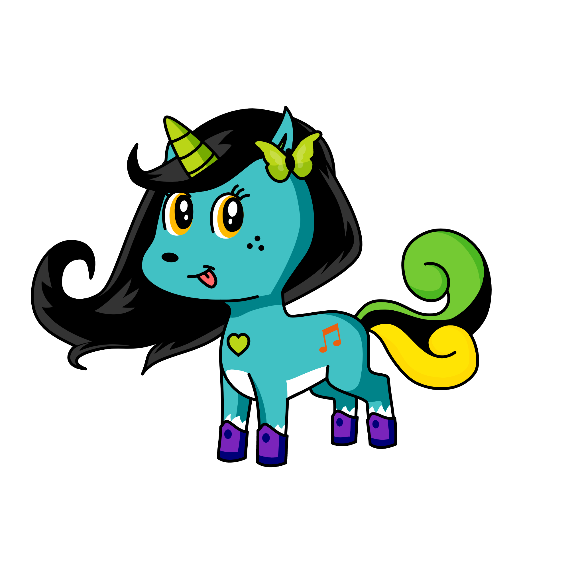 oli, the unicorn