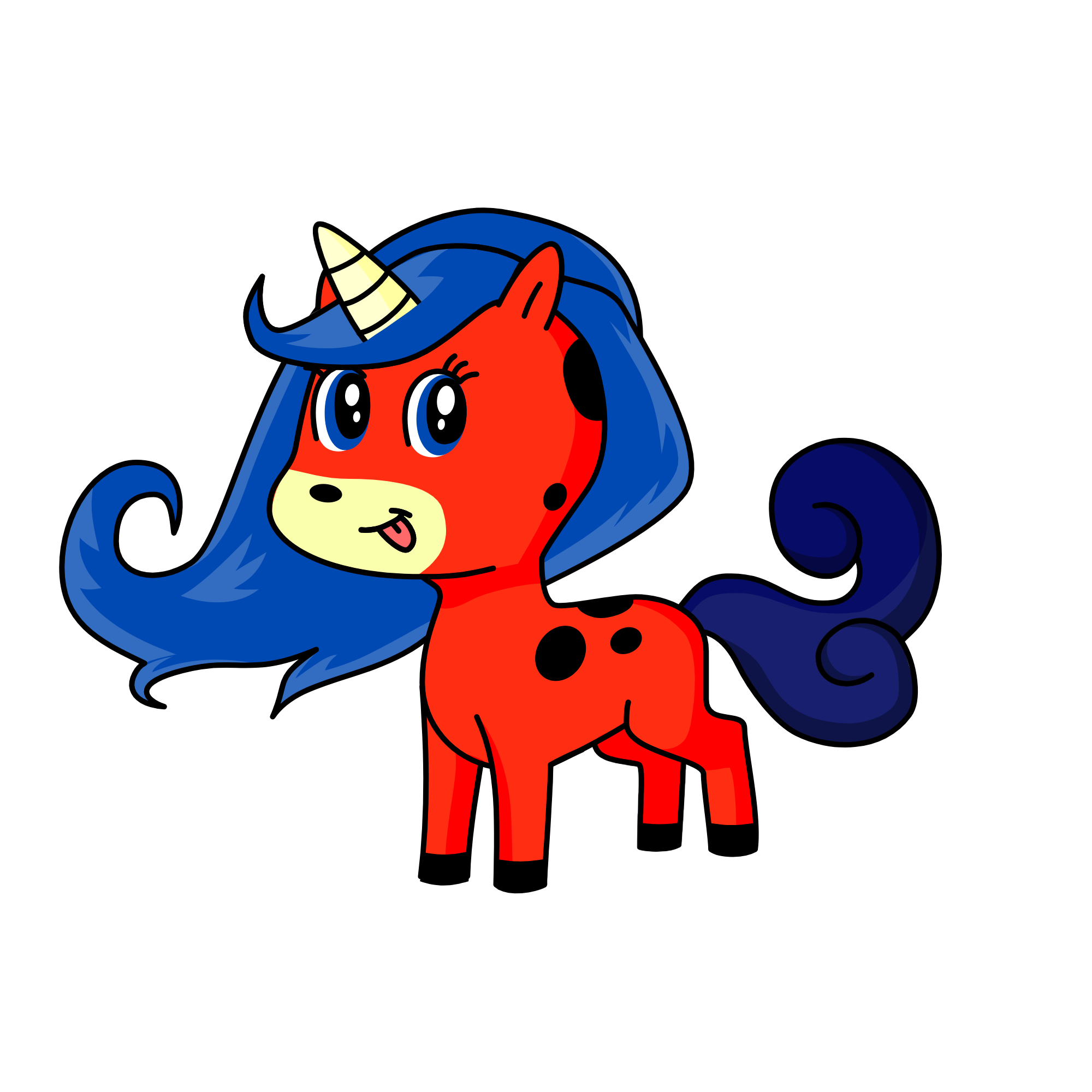 Ladybug/Milady, the unicorn
