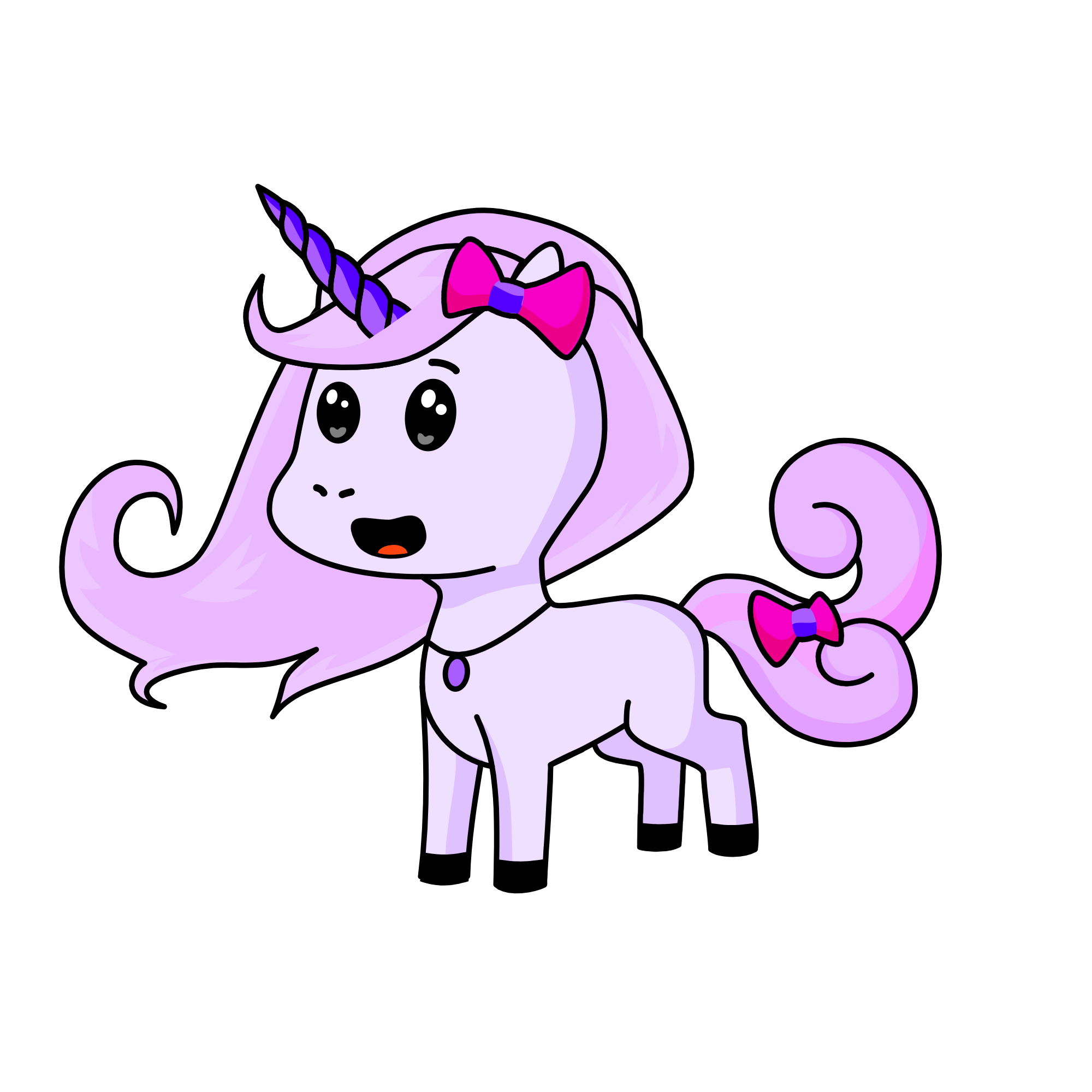 Dayla, the unicorn