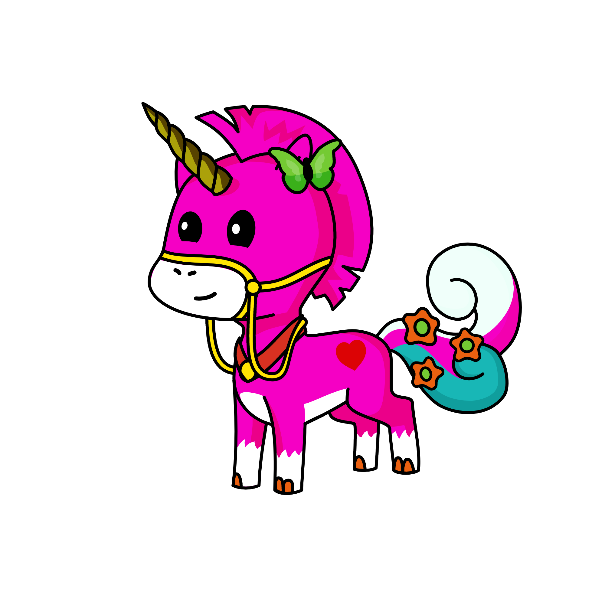 unicorn rainbow, the unicorn